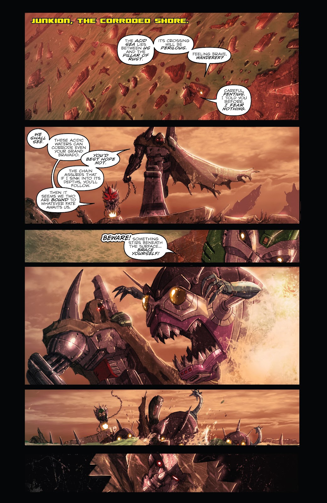 Transformers: Monstrosity [II] issue TPB - Page 36