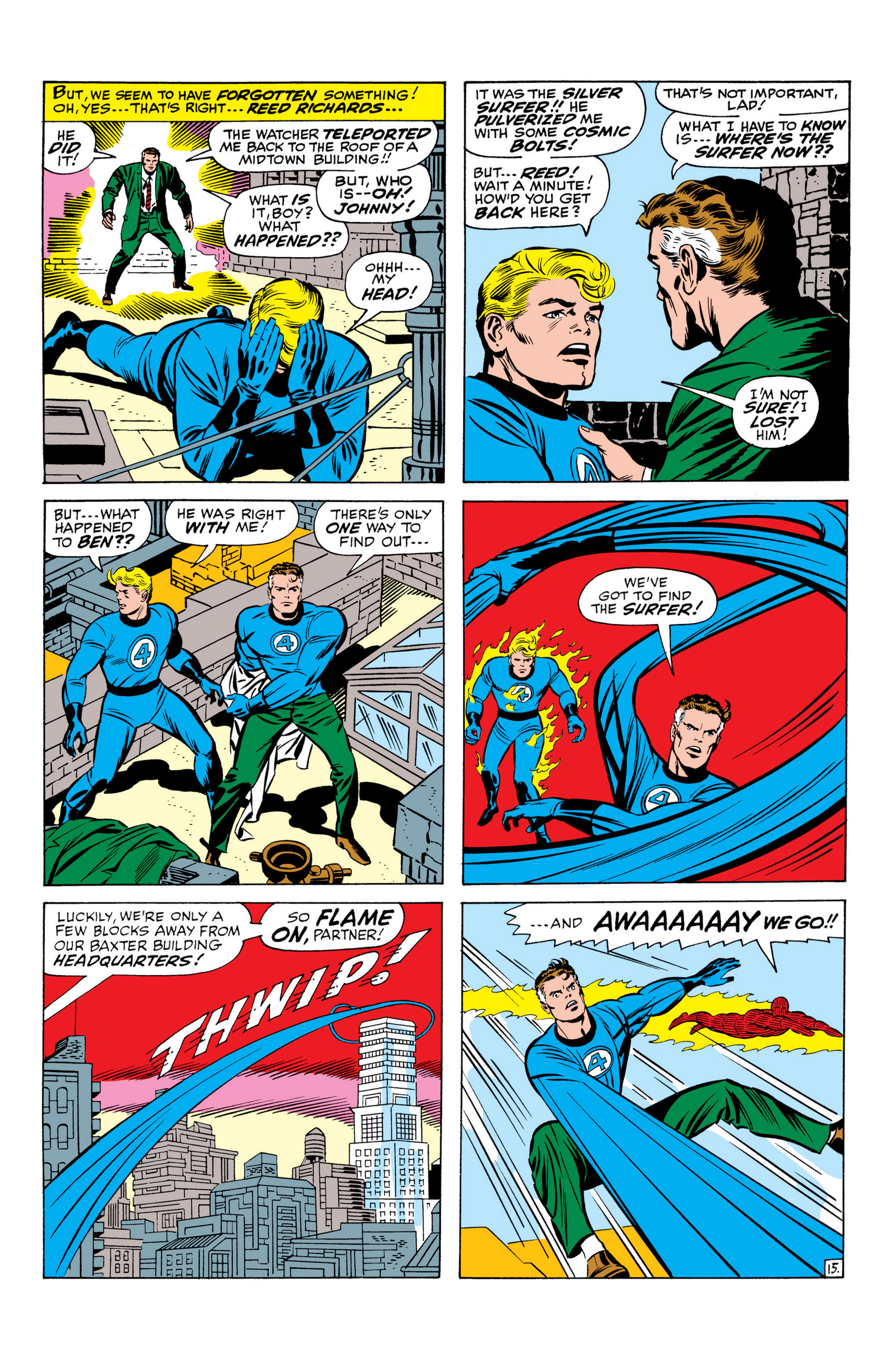 Read online Marvel Masterworks: The Fantastic Four comic -  Issue # TPB 8 (Part 1) - 21