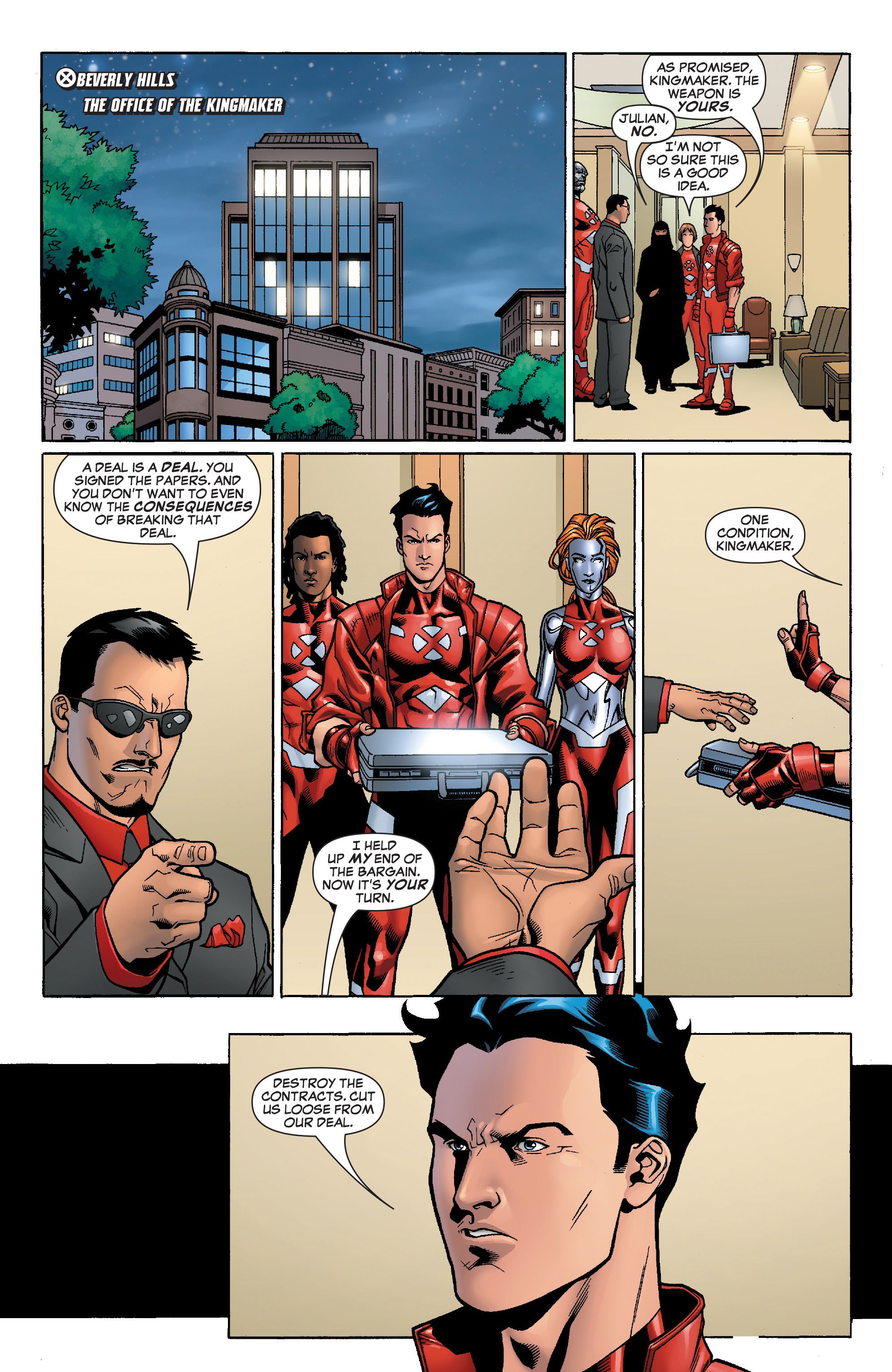 Read online New X-Men: Hellions comic -  Issue #4 - 4