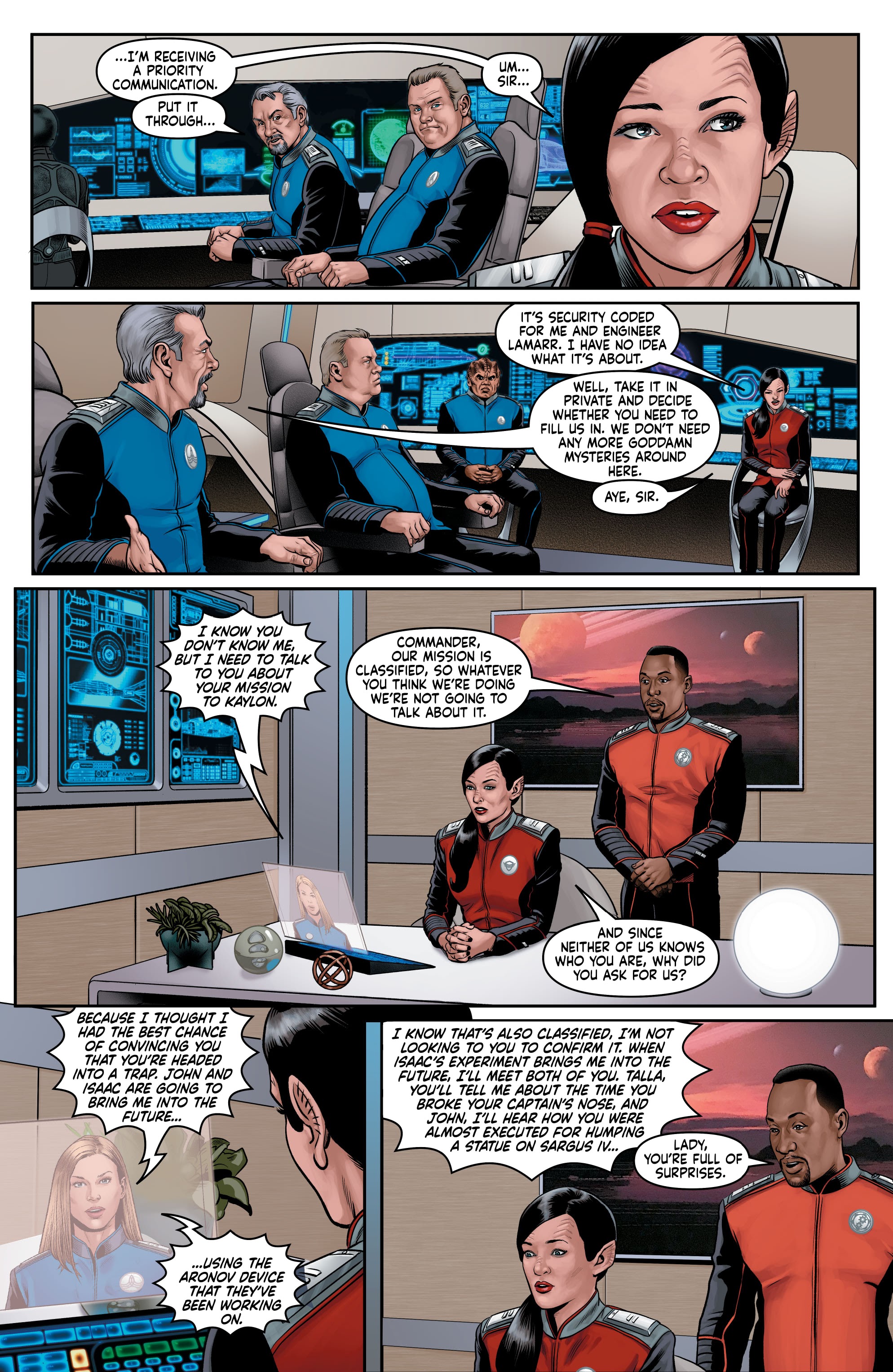 Read online The Orville: Digressions comic -  Issue #2 - 6