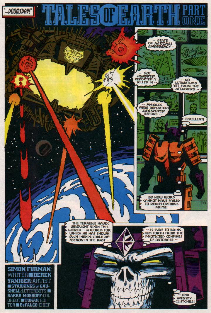 Read online Transformers: Generation 2 (1994) comic -  Issue #4 - 5
