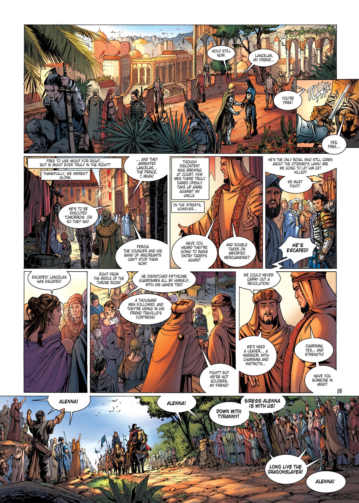 Read online Chronicles of the Dragon Knights comic -  Issue #13 - 12