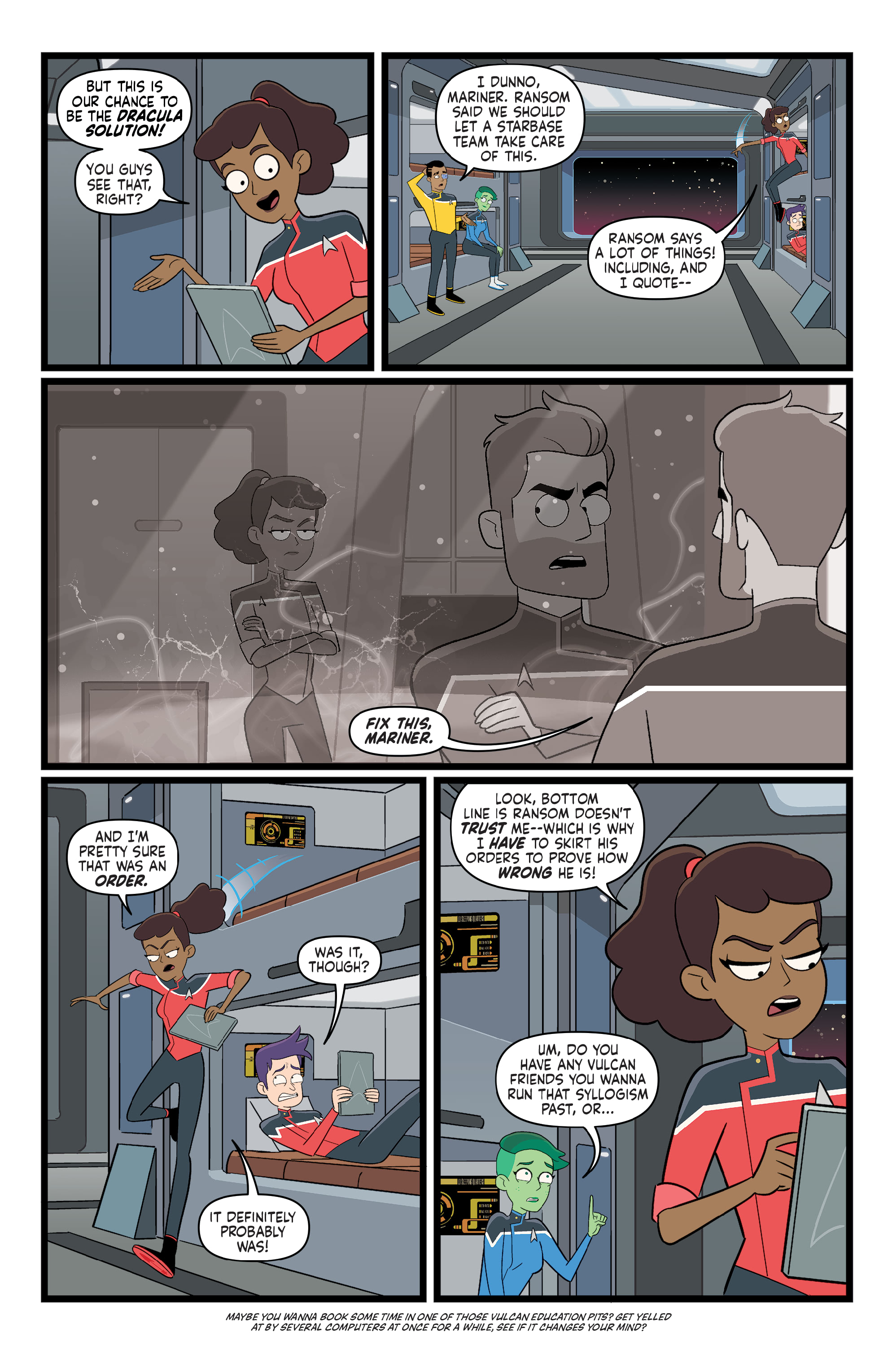 Read online Star Trek: Lower Decks comic -  Issue #2 - 4