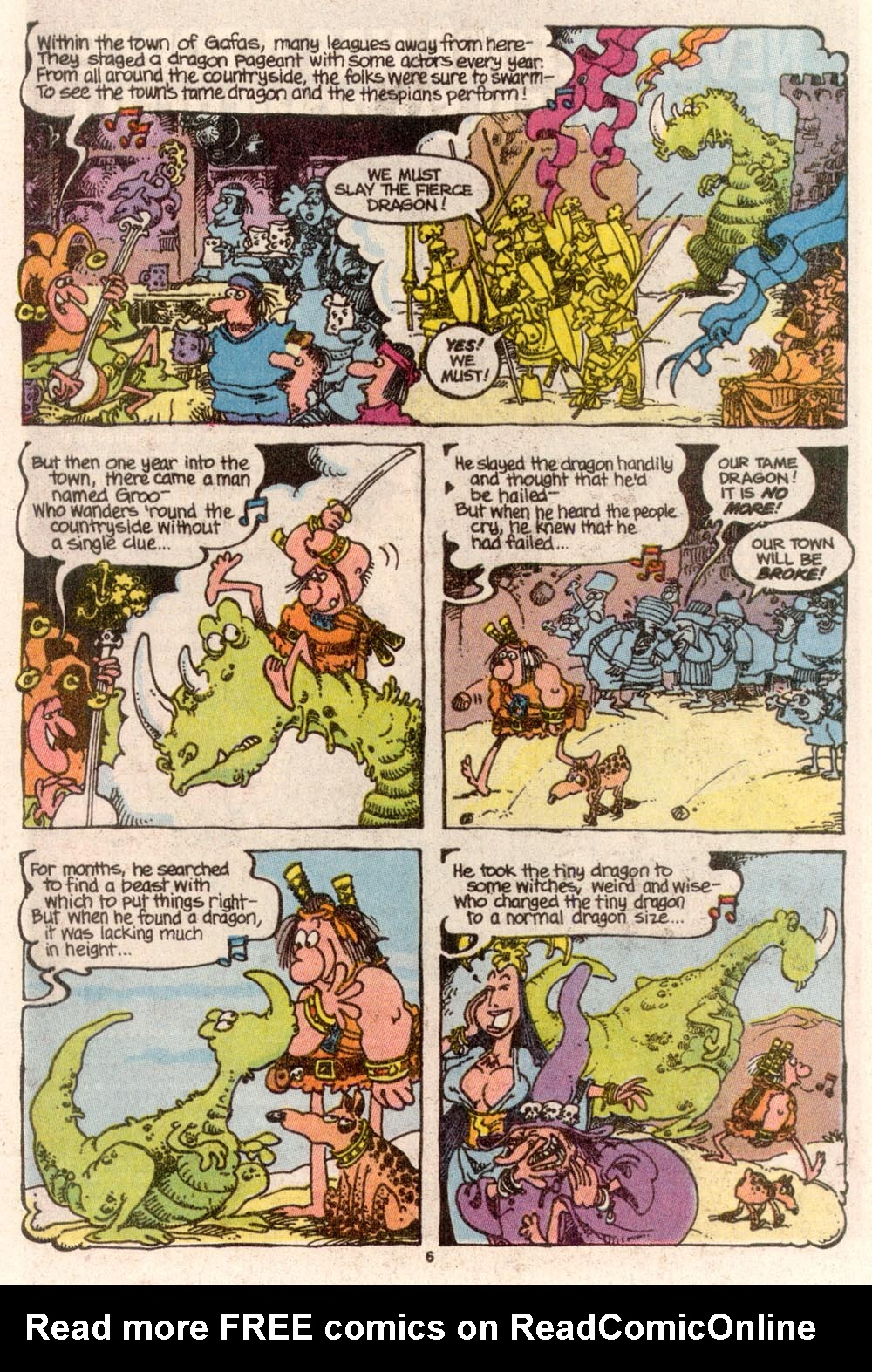 Read online Sergio Aragonés Groo the Wanderer comic -  Issue #68 - 5