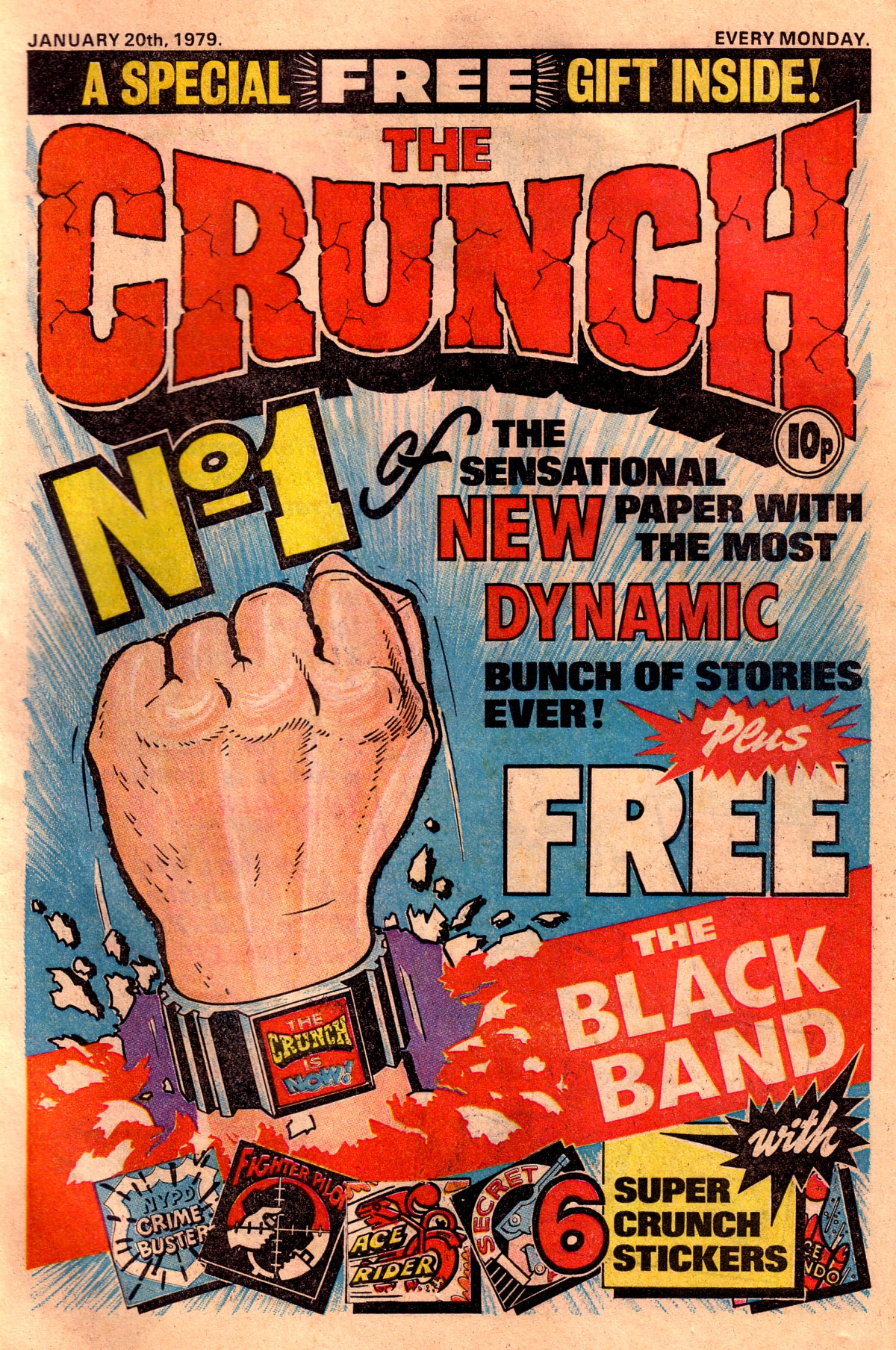 Read online The Crunch comic -  Issue #1 - 1