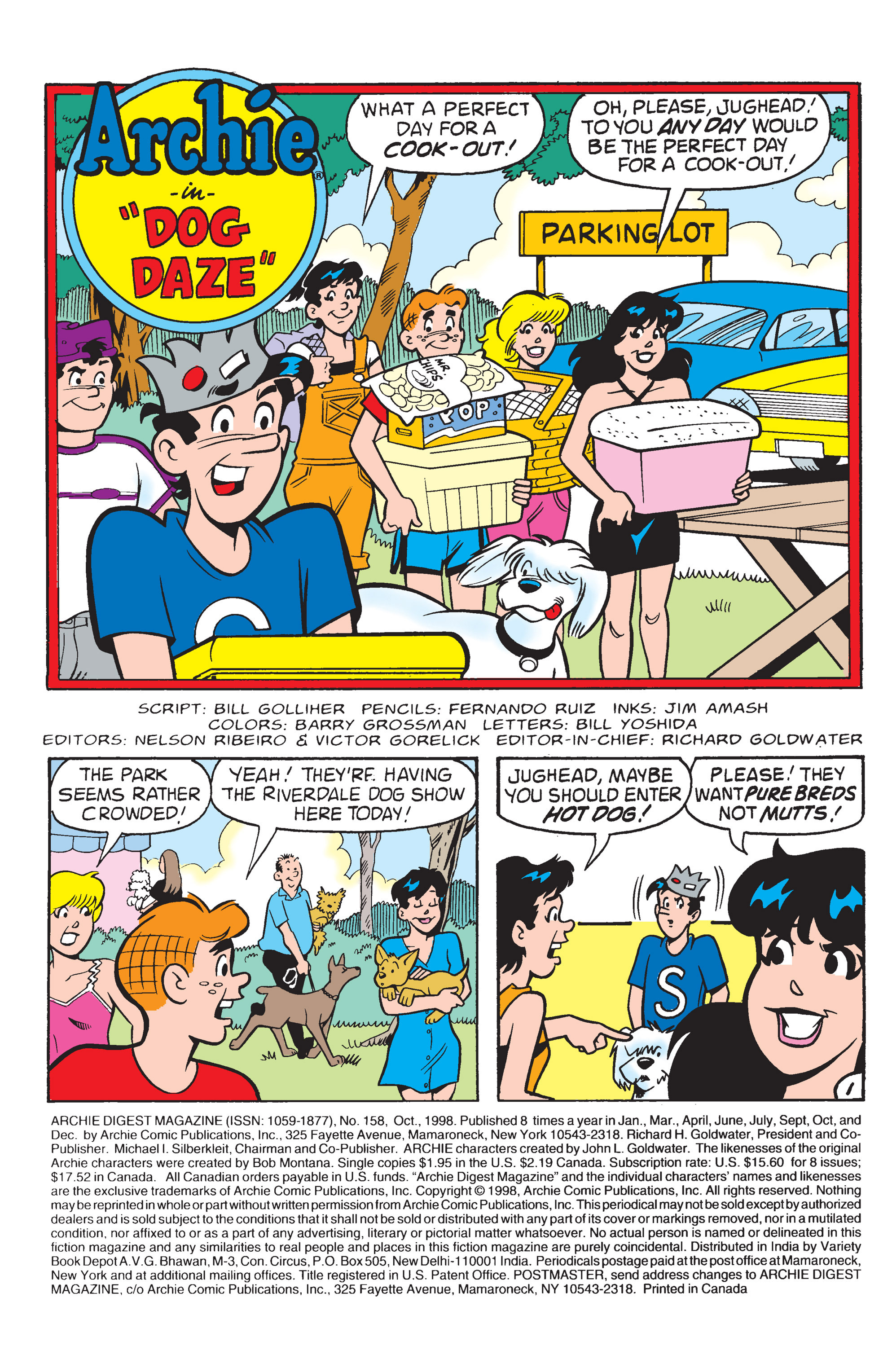 Read online Betty and Veronica: Picnic Antics comic -  Issue # TPB - 20