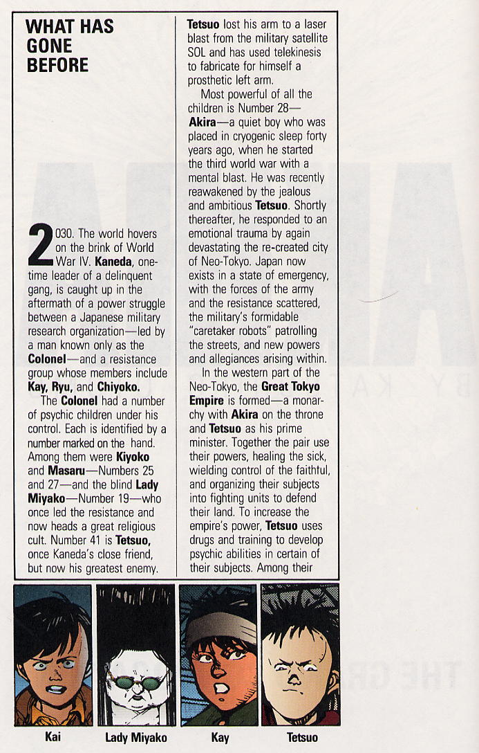 Read online Akira comic -  Issue #27 - 4