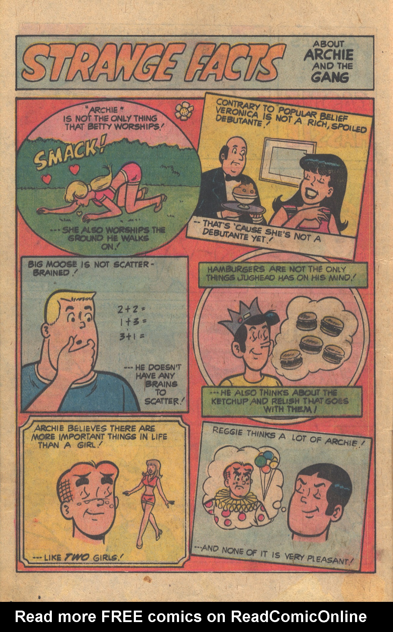 Read online Archie Giant Series Magazine comic -  Issue #459 - 16
