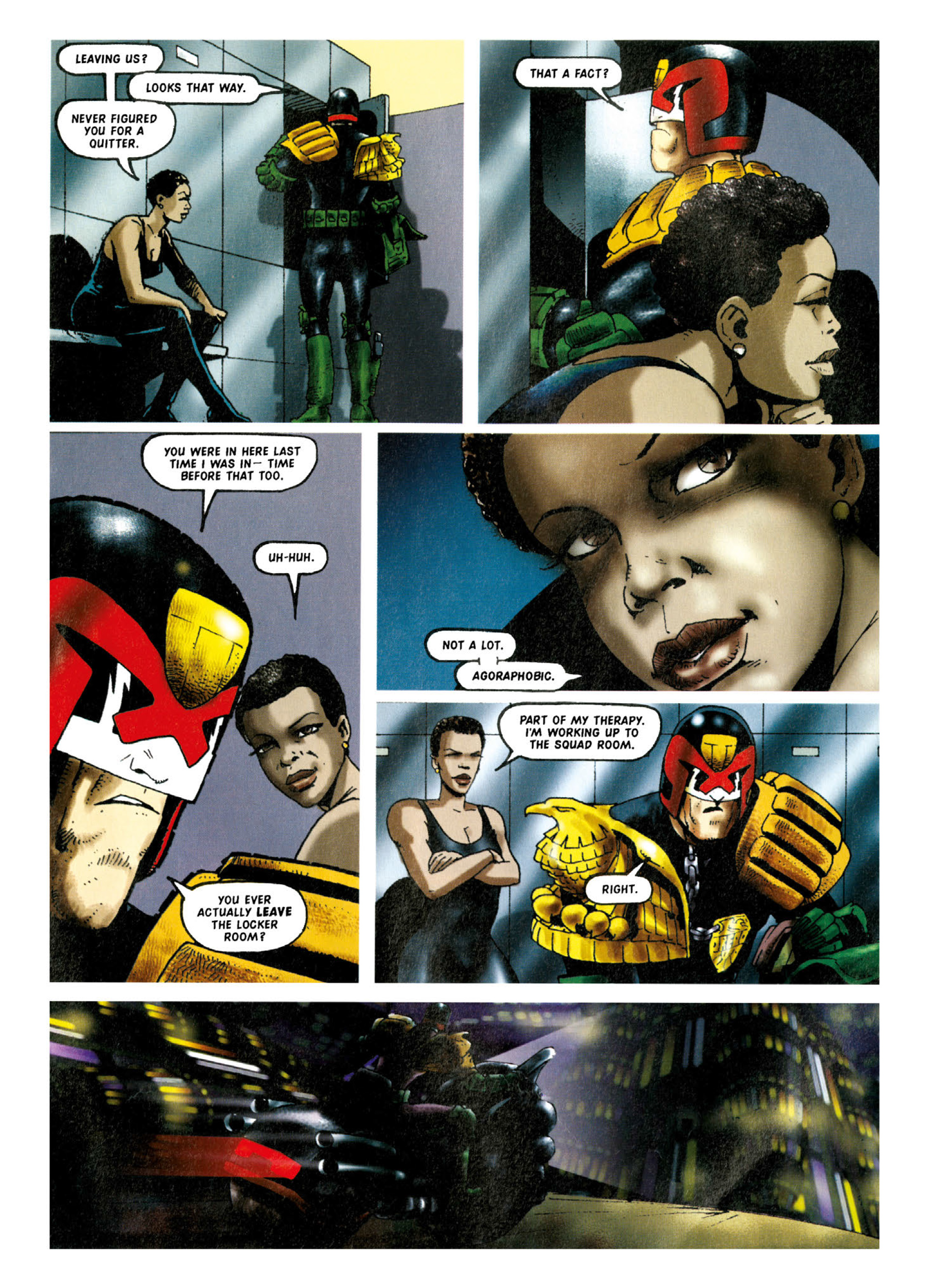 Read online Judge Dredd: The Complete Case Files comic -  Issue # TPB 28 - 156