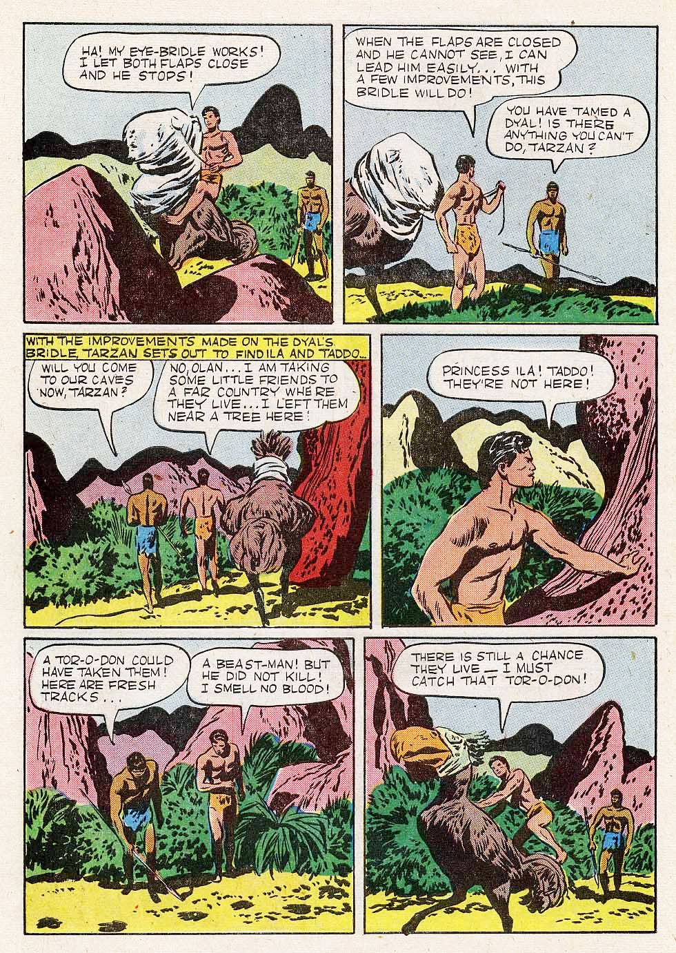 Read online Tarzan (1948) comic -  Issue #18 - 38