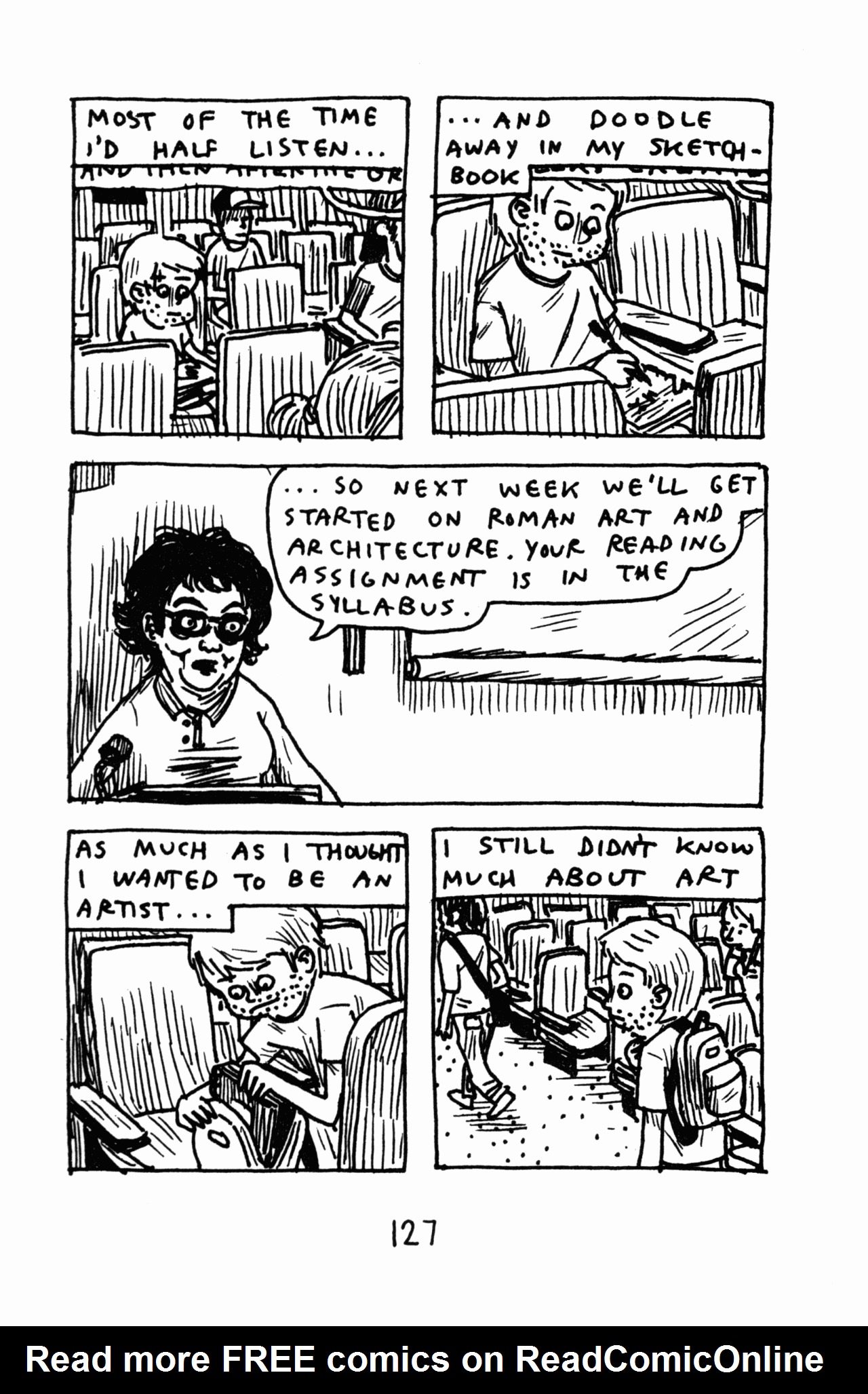 Read online Funny Misshapen Body: A Memoir comic -  Issue # TPB (Part 2) - 28