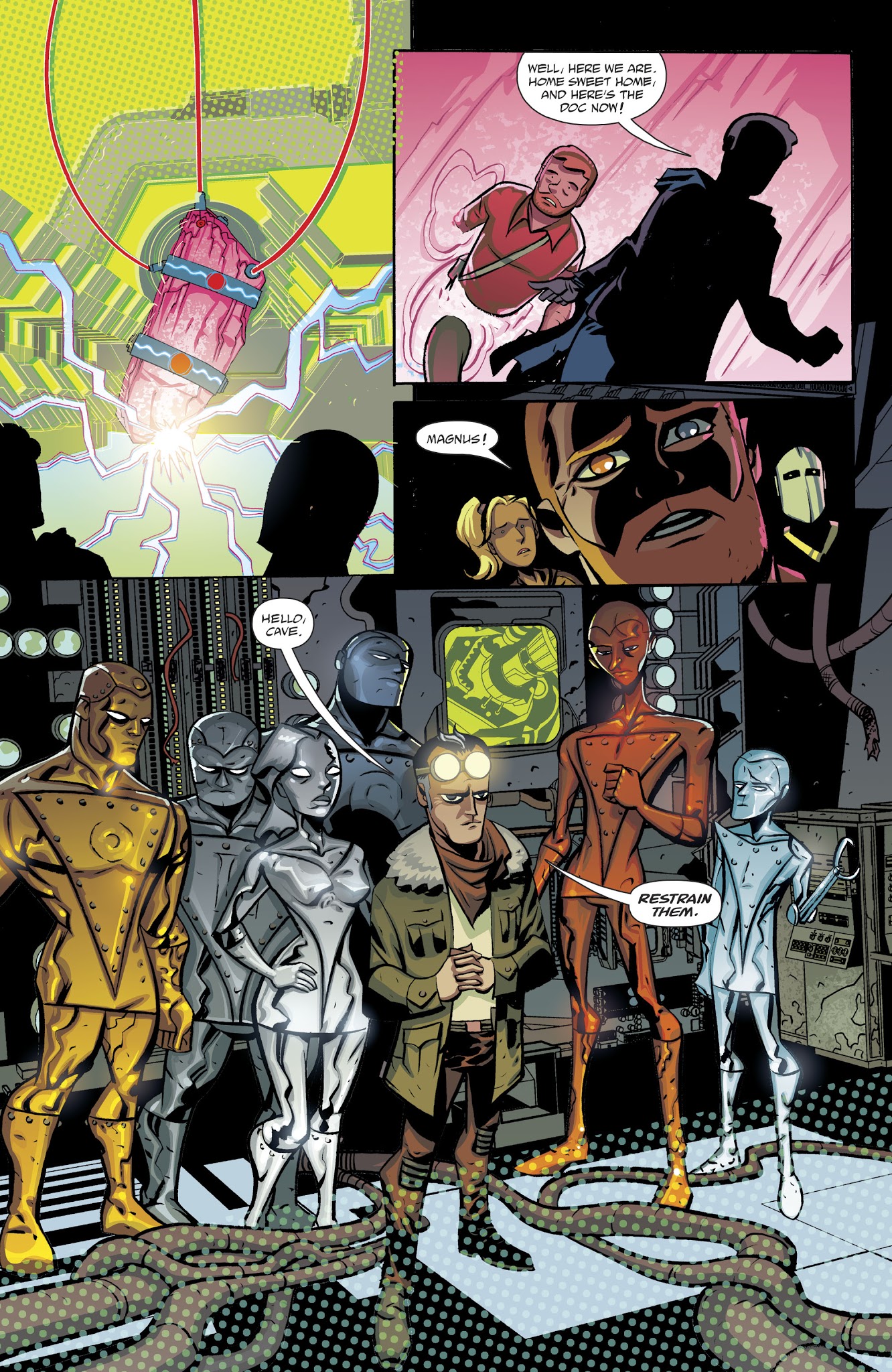 Read online Cave Carson Has a Cybernetic Eye comic -  Issue #10 - 21