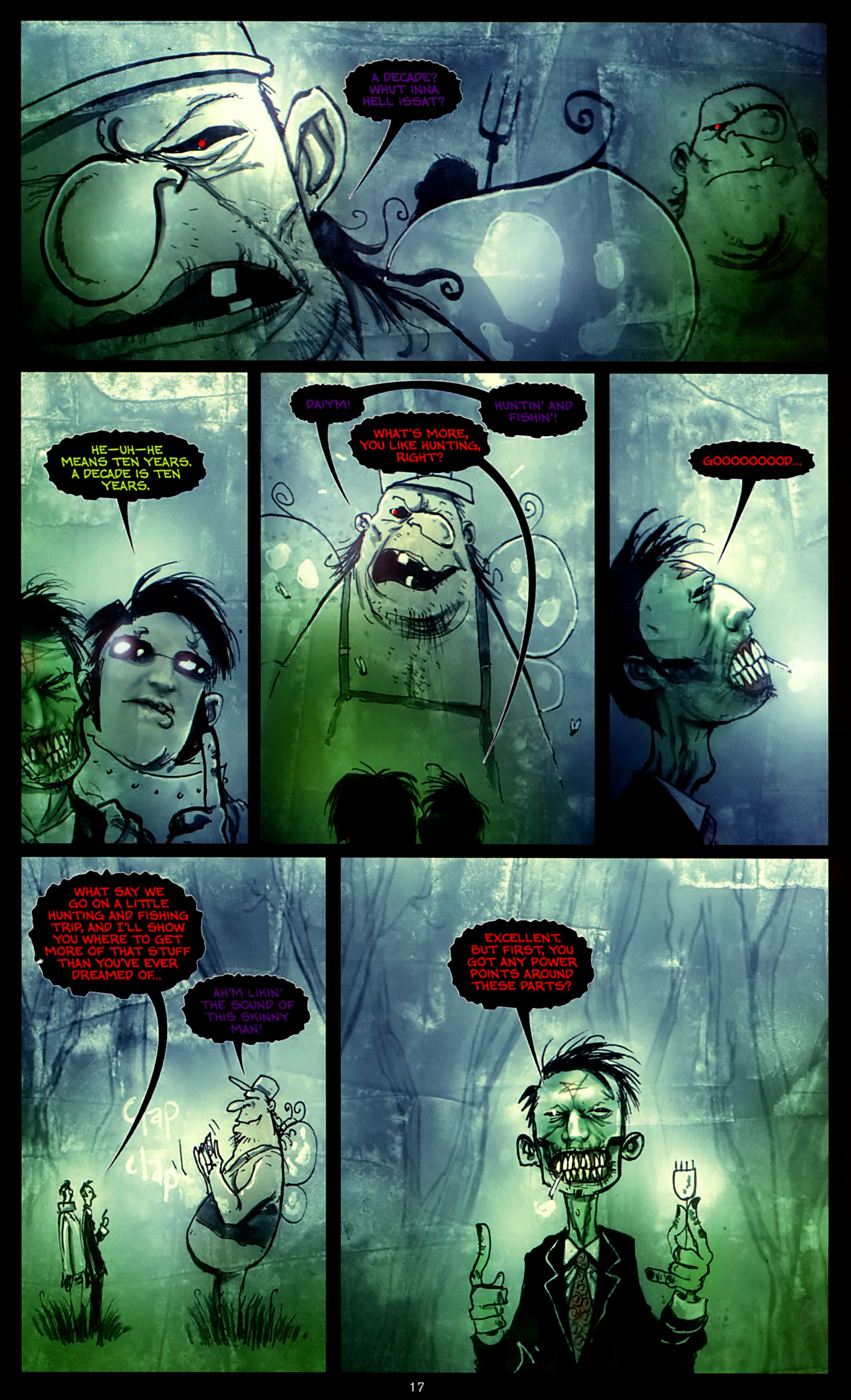 Read online Wormwood: Gentleman Corpse comic -  Issue #12 - 19