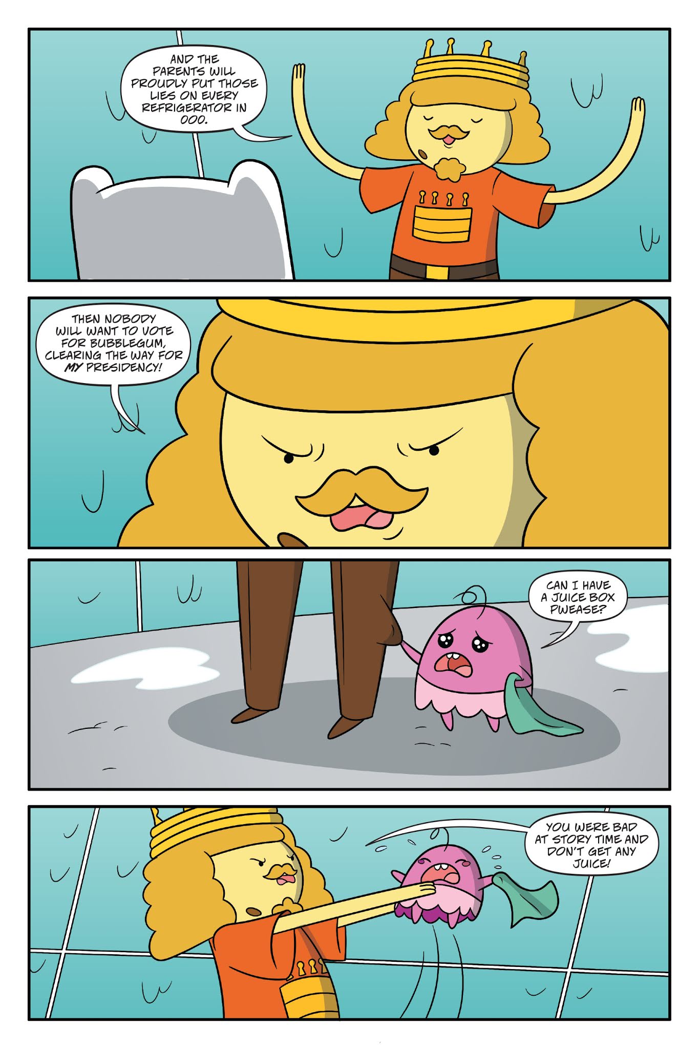 Read online Adventure Time: President Bubblegum comic -  Issue # TPB - 88