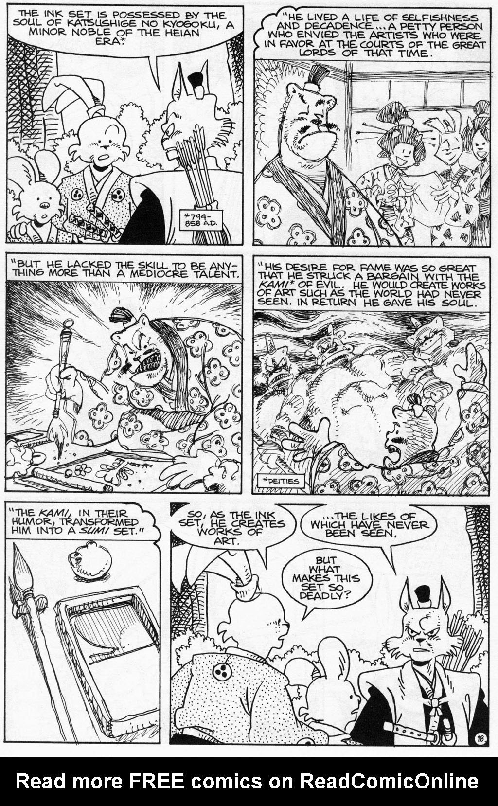 Read online Usagi Yojimbo (1996) comic -  Issue #66 - 20
