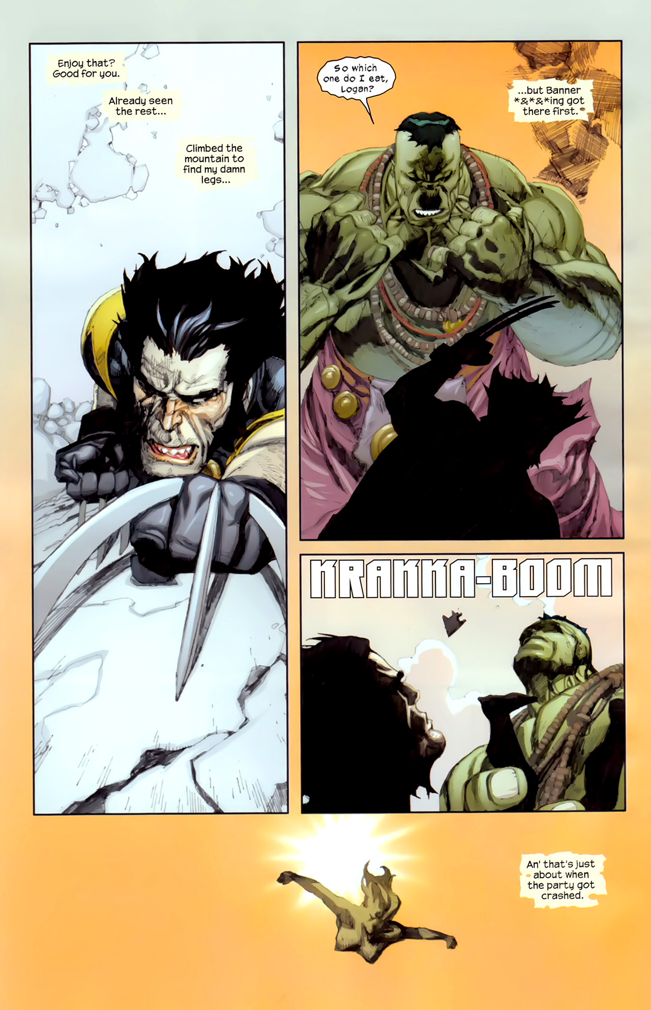 Read online Ultimate Wolverine vs. Hulk comic -  Issue #3 - 21