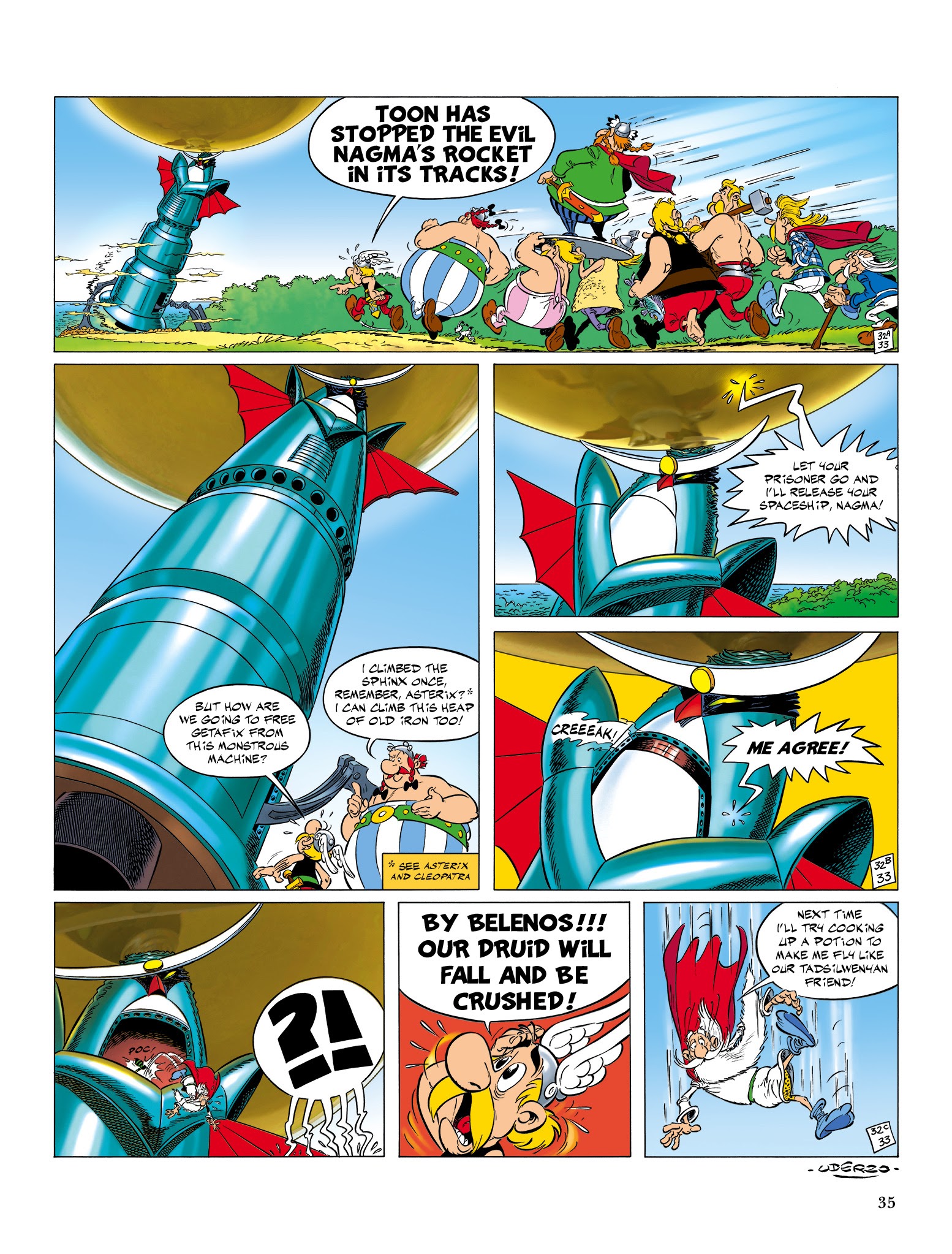 Read online Asterix comic -  Issue #33 - 36