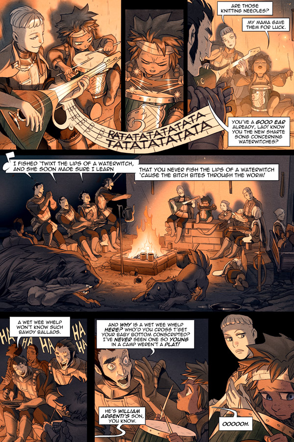 Read online Unsounded comic -  Issue #14 - 35