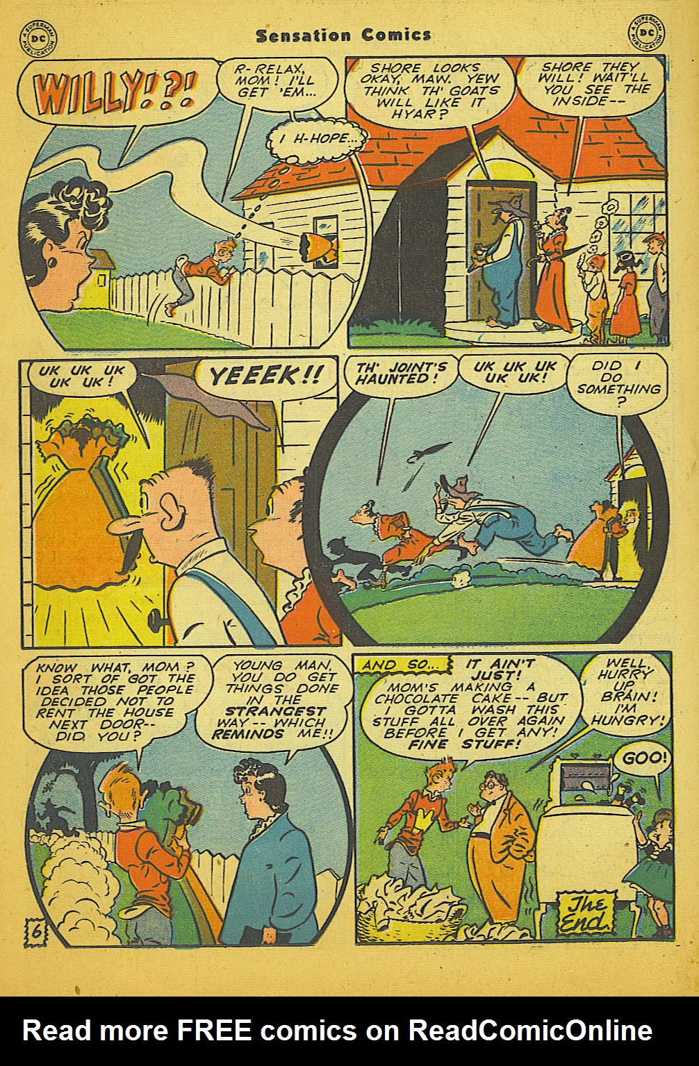 Read online Sensation (Mystery) Comics comic -  Issue #66 - 38