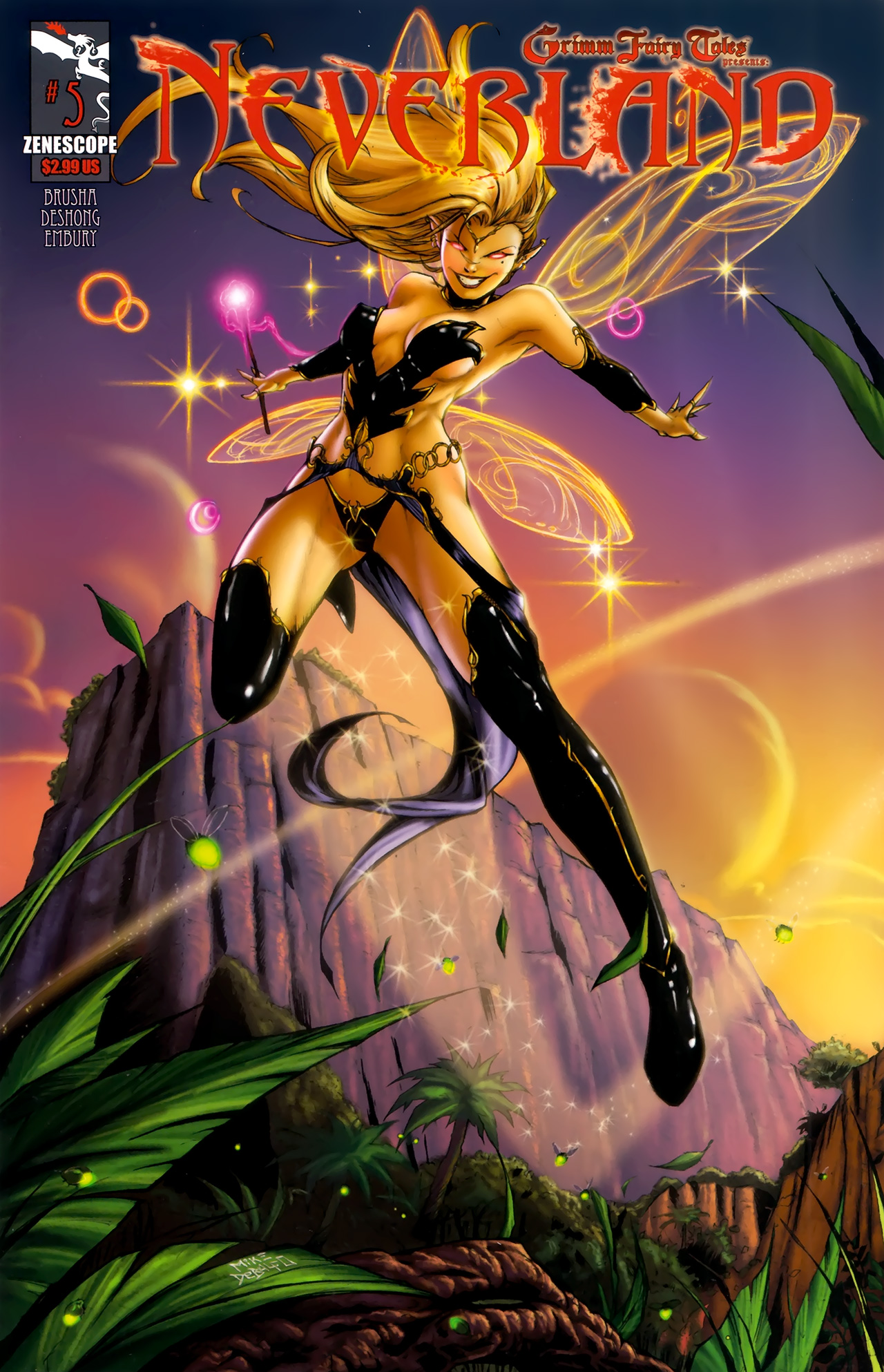 Read online Grimm Fairy Tales: Neverland comic -  Issue #5 - 1