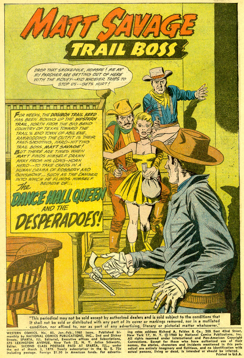 Read online Western Comics comic -  Issue #85 - 3