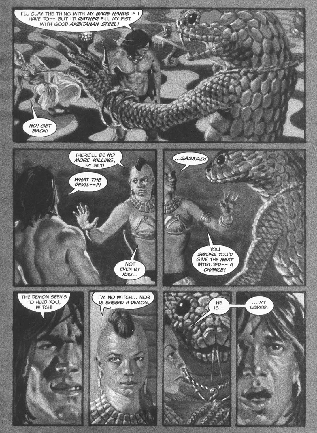 Read online Conan the Savage comic -  Issue #1 - 37