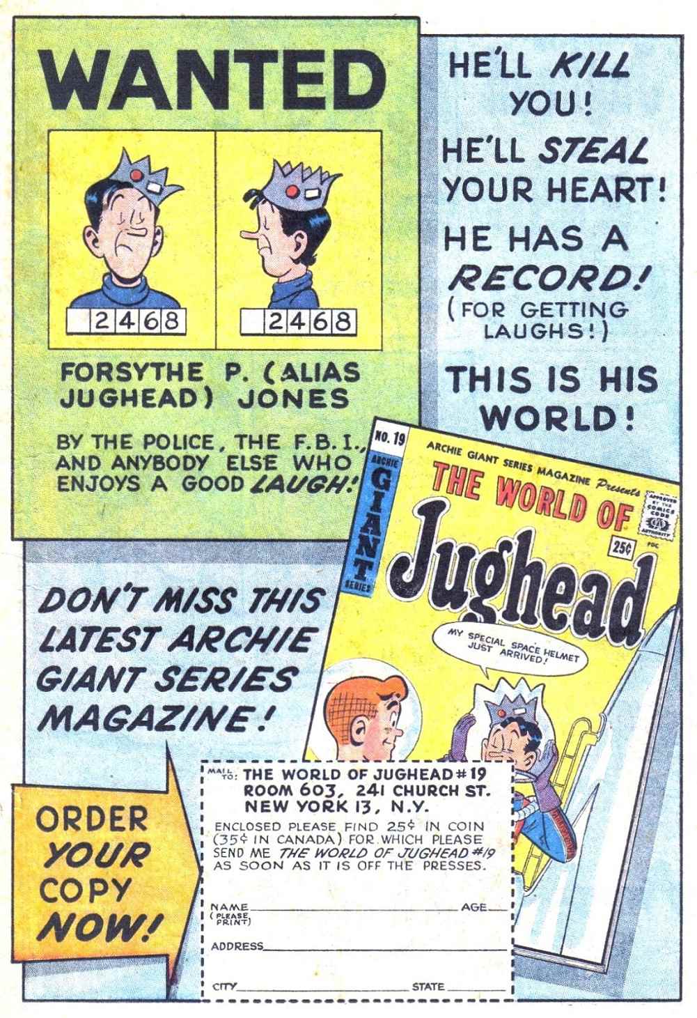 Read online Archie's Pal Jughead comic -  Issue #89 - 19