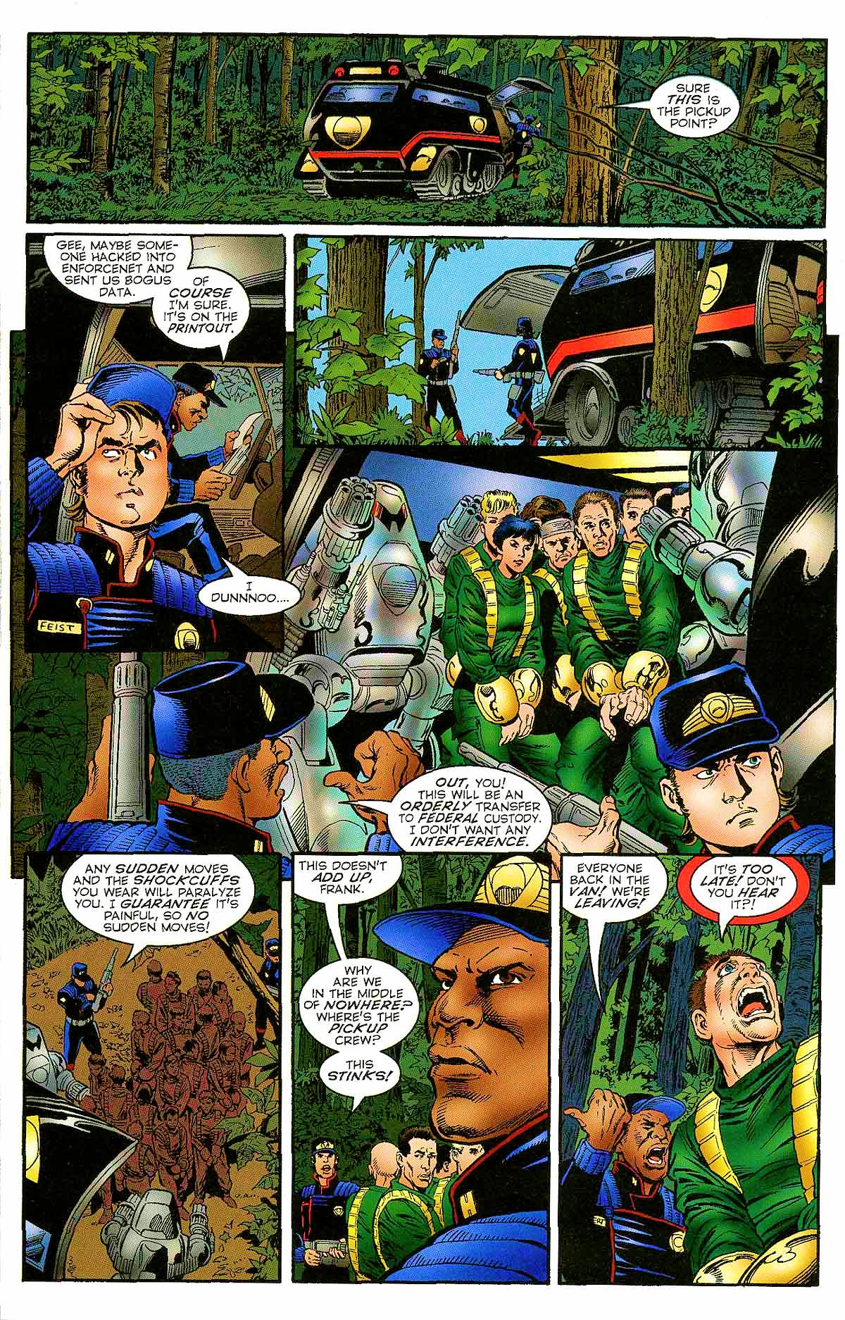 Read online Isaac Asimov's I-Bots comic -  Issue #1 - 17