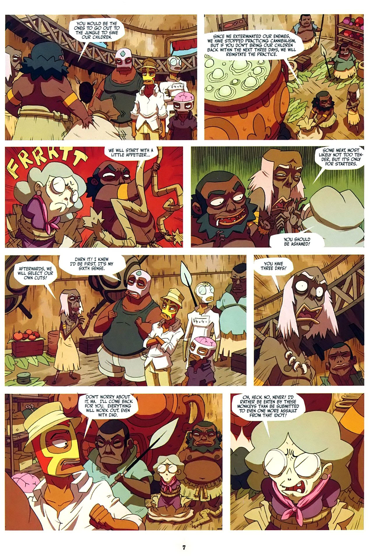 Read online Lucha Libre comic -  Issue #4 - 9