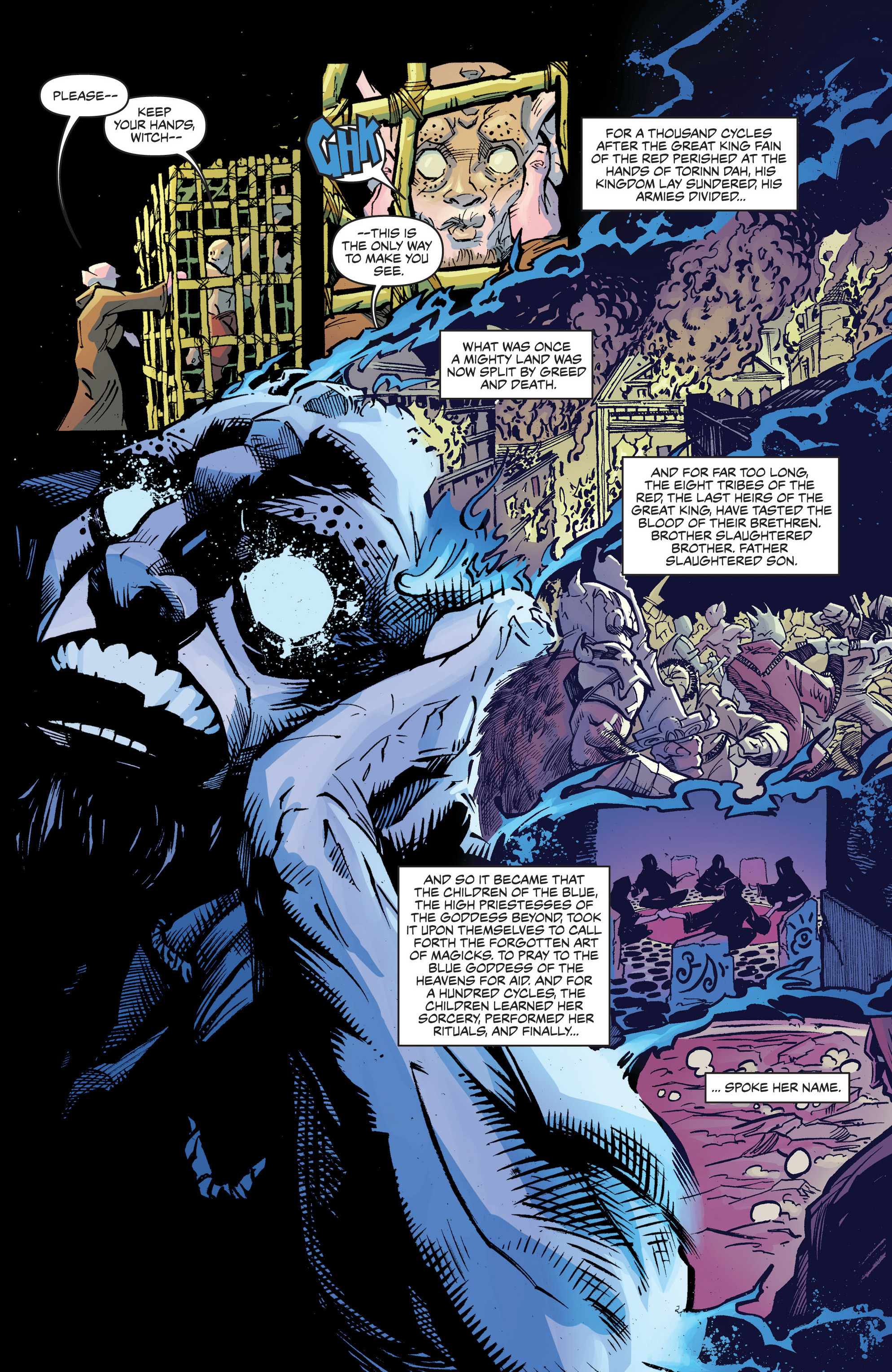 Read online Bigfoot: Sword of the Earthman (2015) comic -  Issue #4 - 13