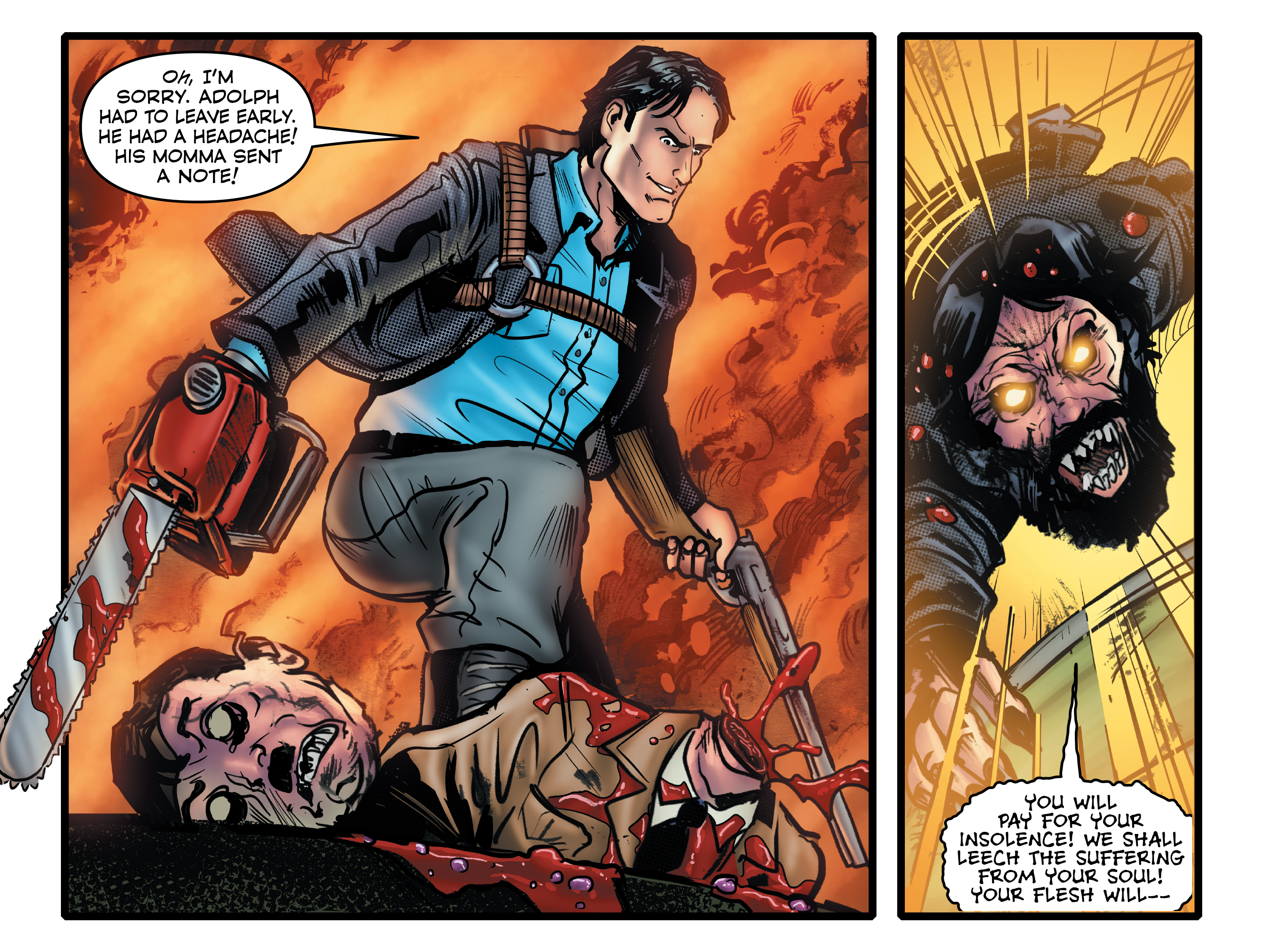 Read online Evil Dead 2: Revenge of Evil Ed comic -  Issue #2 - 17