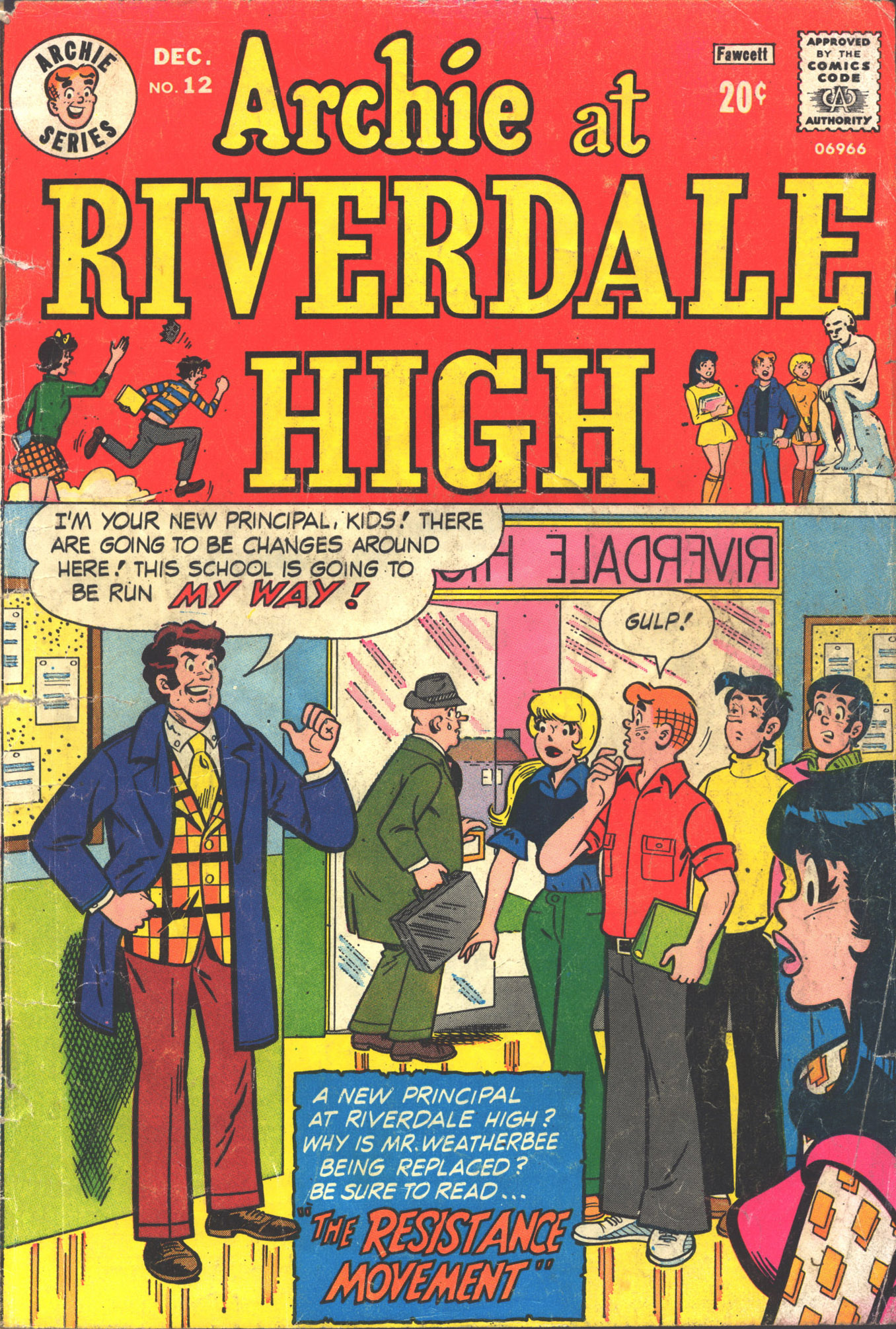 Read online Archie at Riverdale High (1972) comic -  Issue #12 - 1