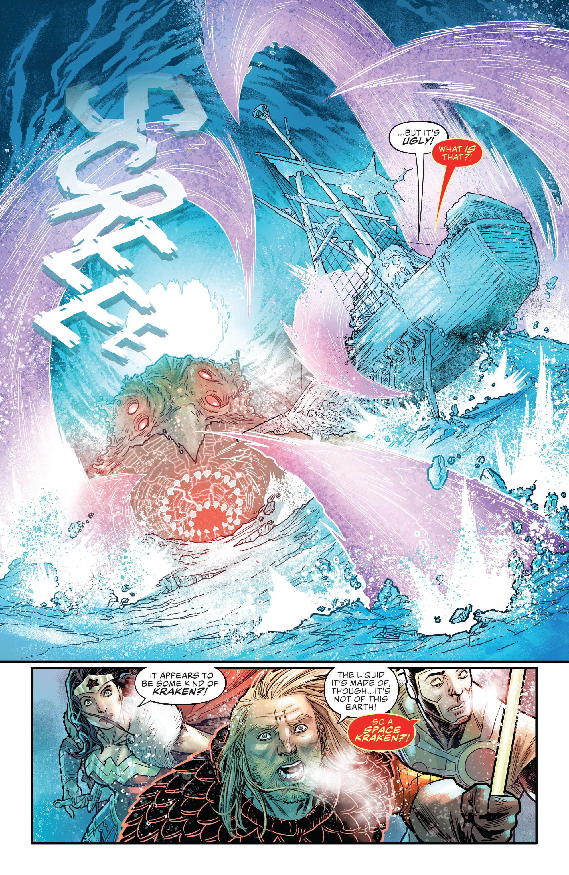 Read online Justice League/Aquaman: Drowned Earth comic -  Issue # TPB (Part 1) - 16