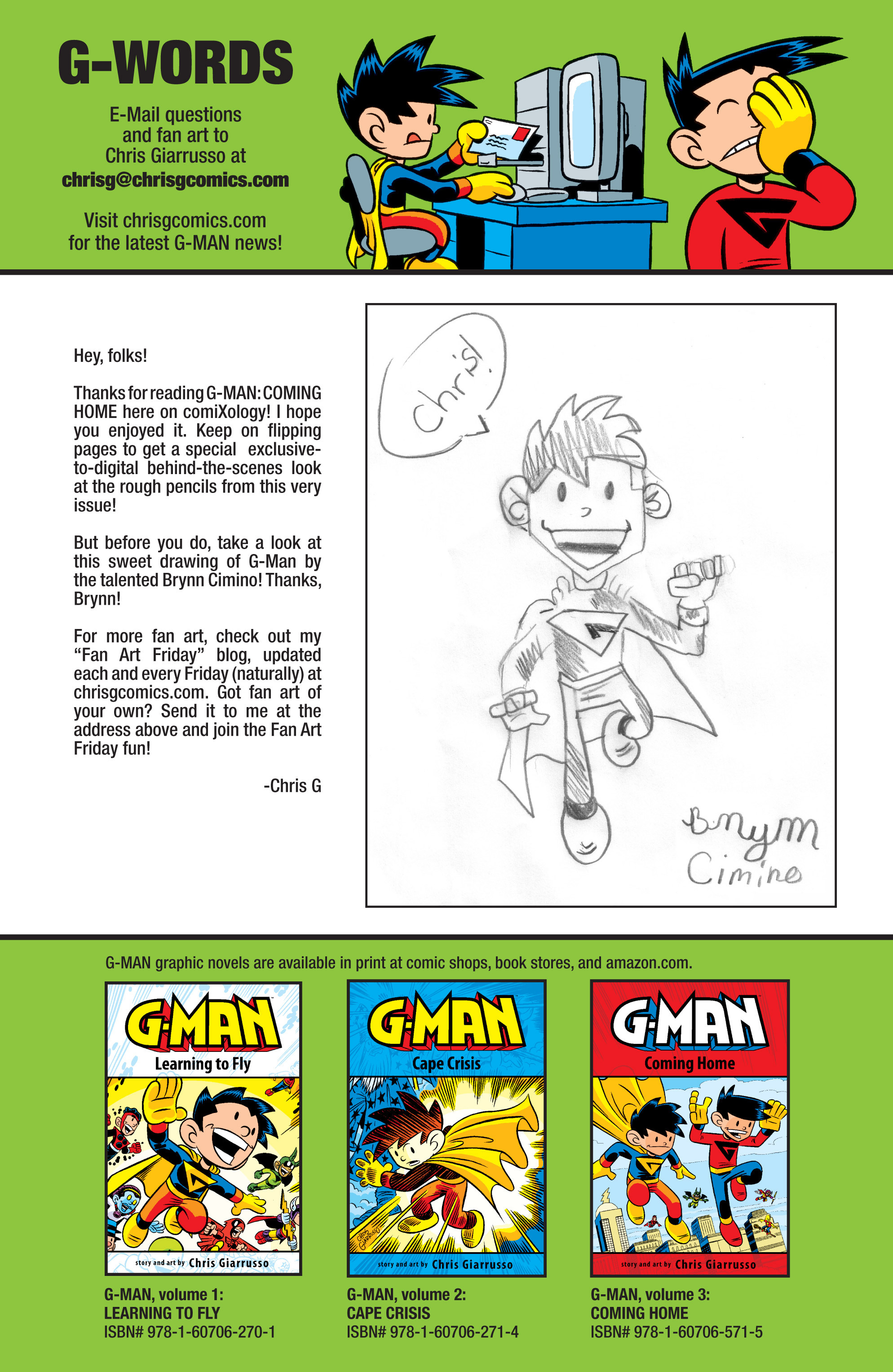 G-Man Volume 1: Learning To Fly (G-man, by Giarrusso, Chris