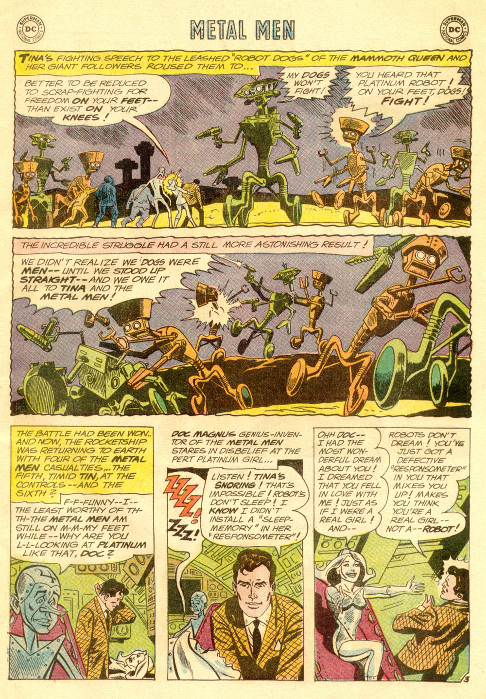 Read online Metal Men (1963) comic -  Issue #6 - 5
