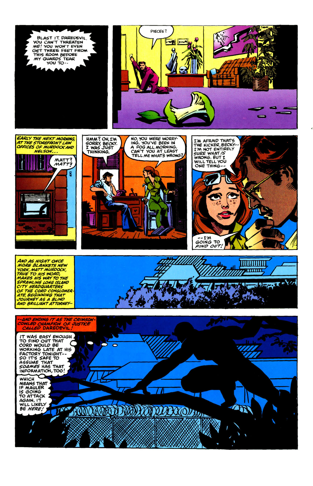 Read online Daredevil Visionaries: Frank Miller comic -  Issue # TPB 1 - 157