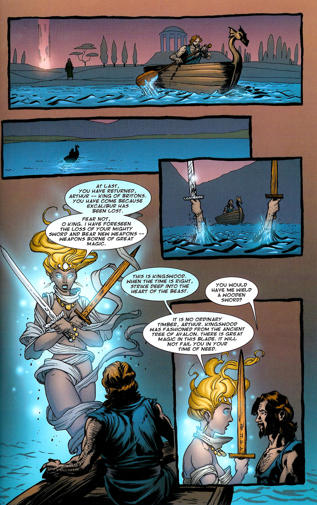 Read online Dracula vs King Arthur comic -  Issue #4 - 17