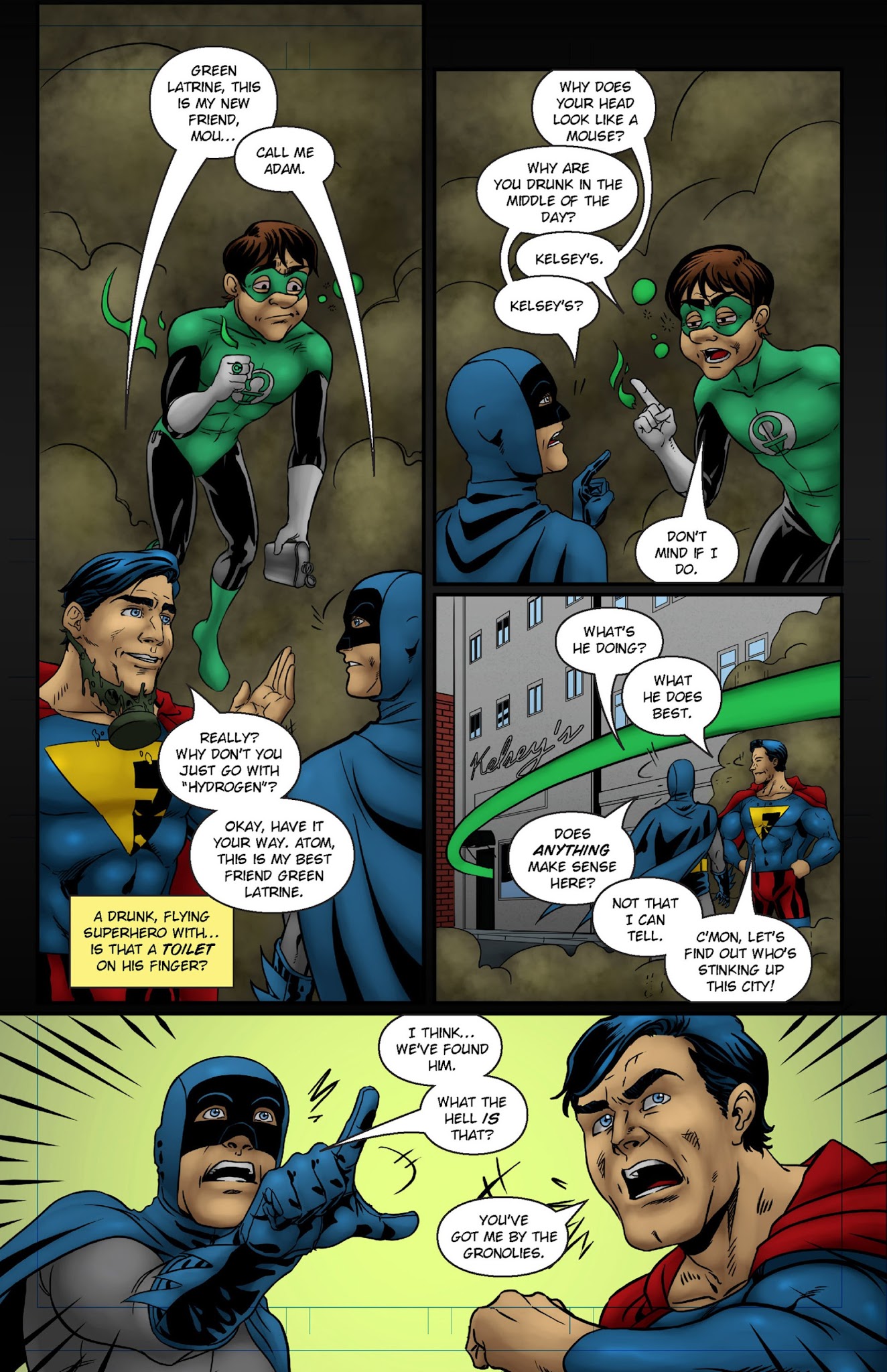 Read online The Mis-Adventures of Adam West (2012) comic -  Issue #9 - 12