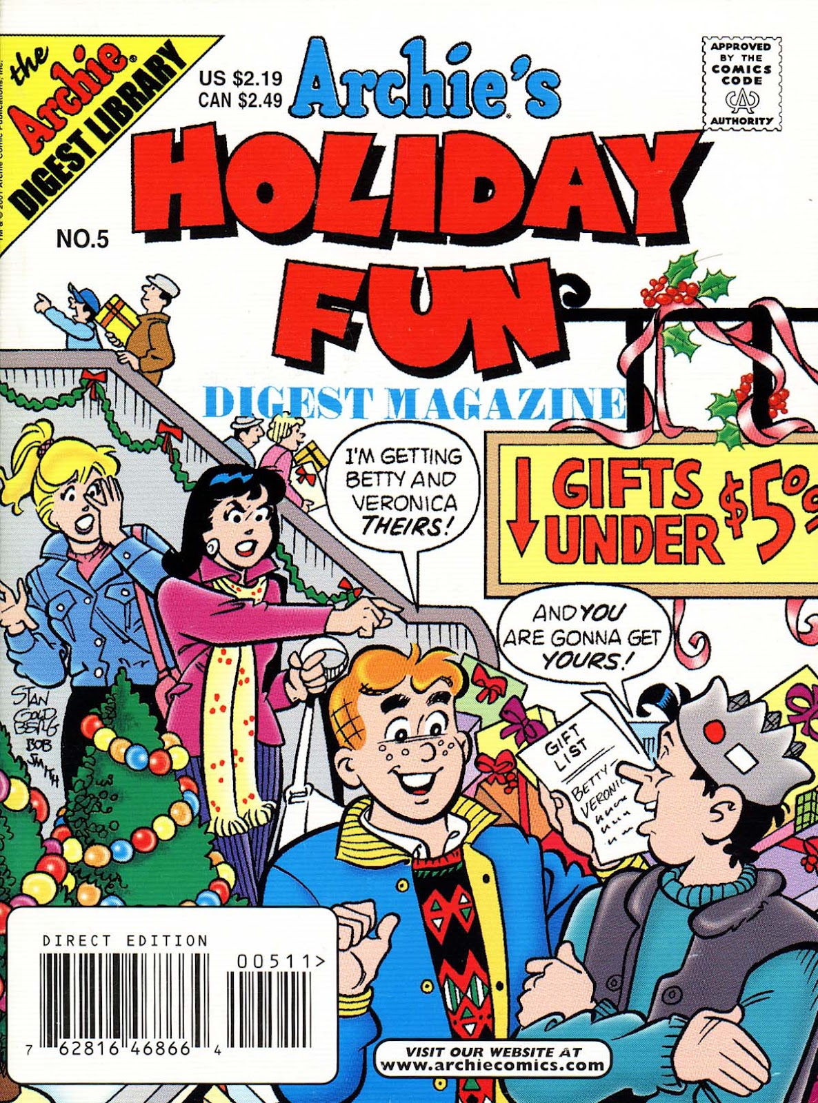 Archie's Holiday Fun Digest issue 5 - Page 1