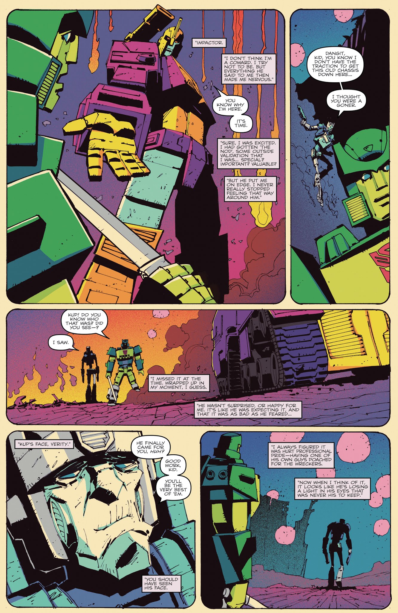Read online Transformers: Requiem of the Wreckers comic -  Issue # Full - 7