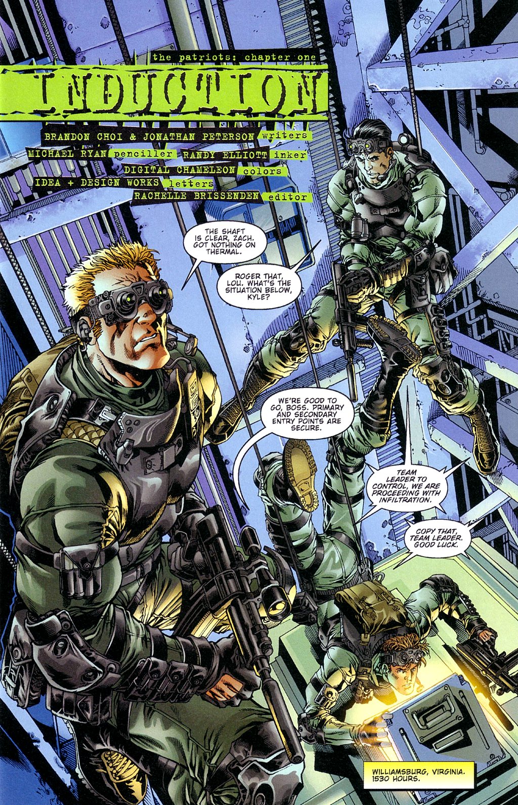 Read online The Patriots comic -  Issue #1 - 6