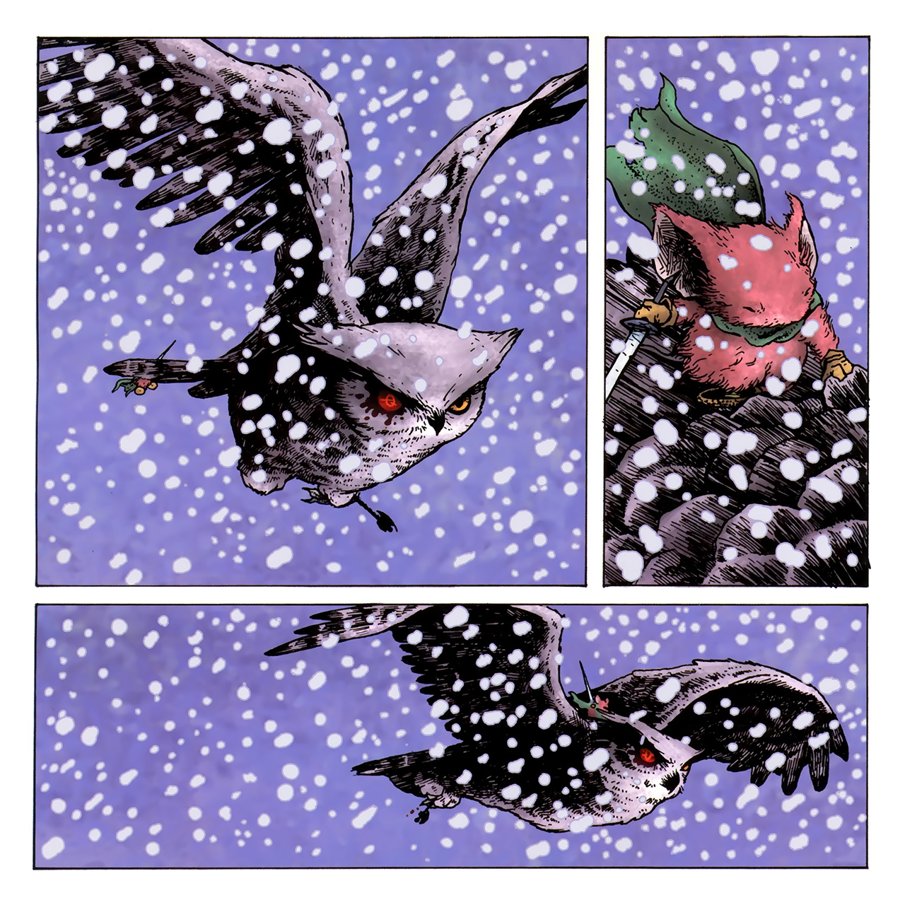 Read online Mouse Guard: Winter 1152 comic -  Issue #5 - 10