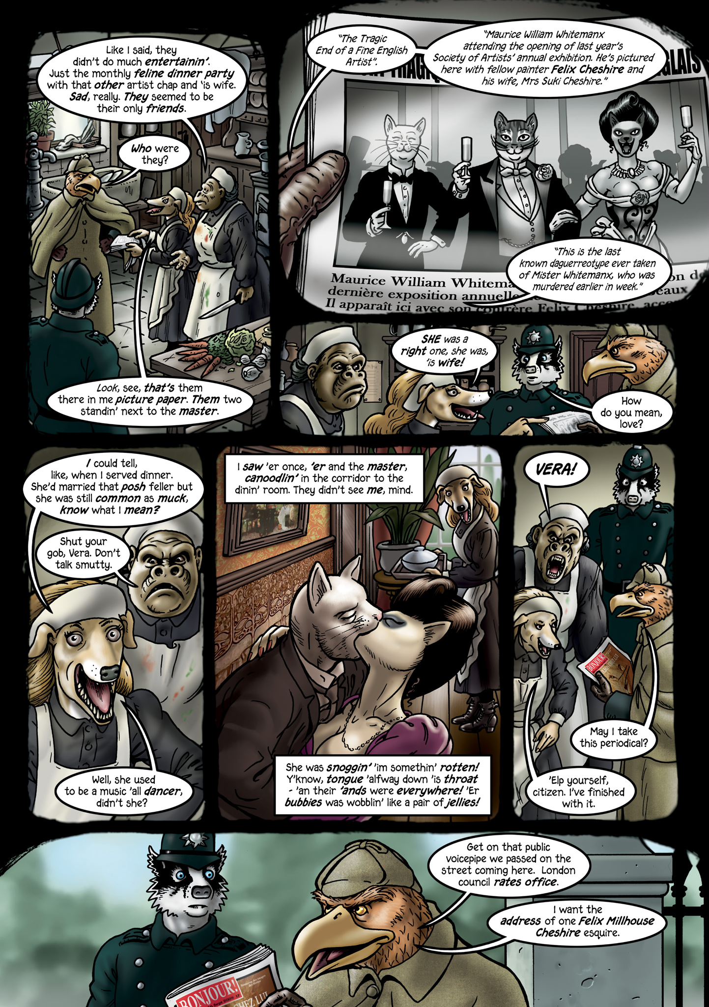 Read online Grandville Force Majeur comic -  Issue # TPB (Part 1) - 37