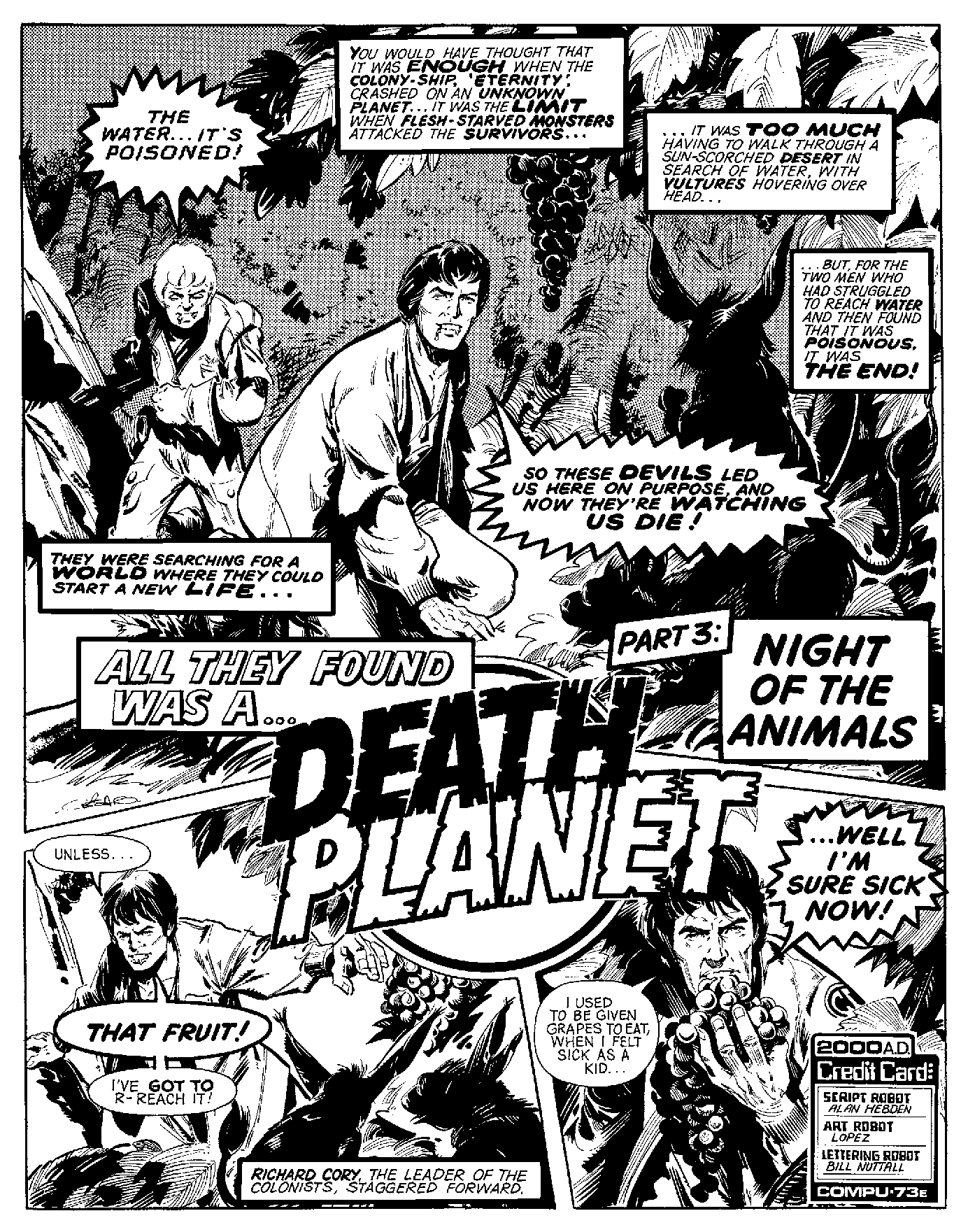 Read online Planet of the Damned & Death Planet comic -  Issue # TPB - 67