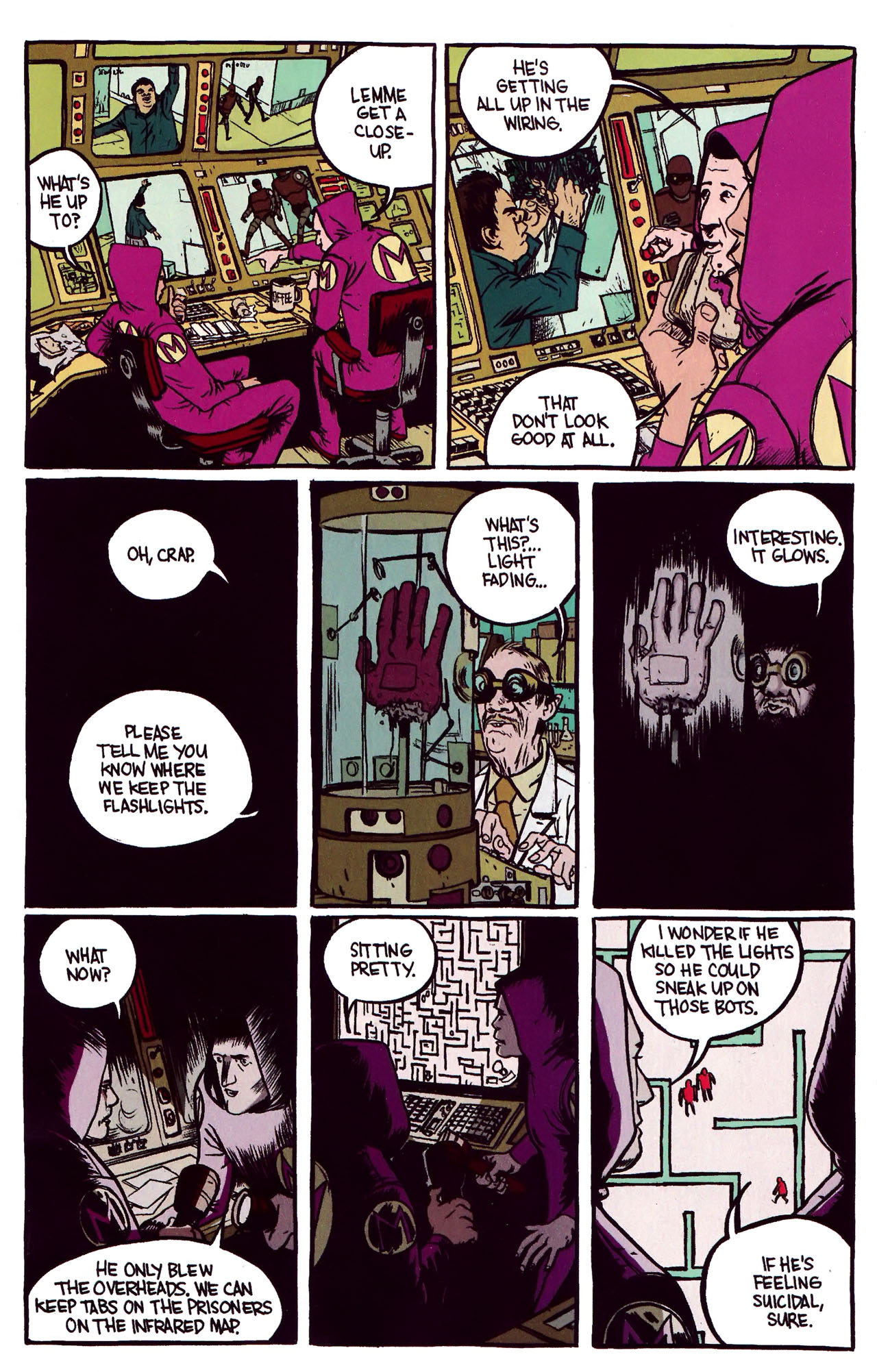 Read online Omega: The Unknown (2007) comic -  Issue #5 - 10