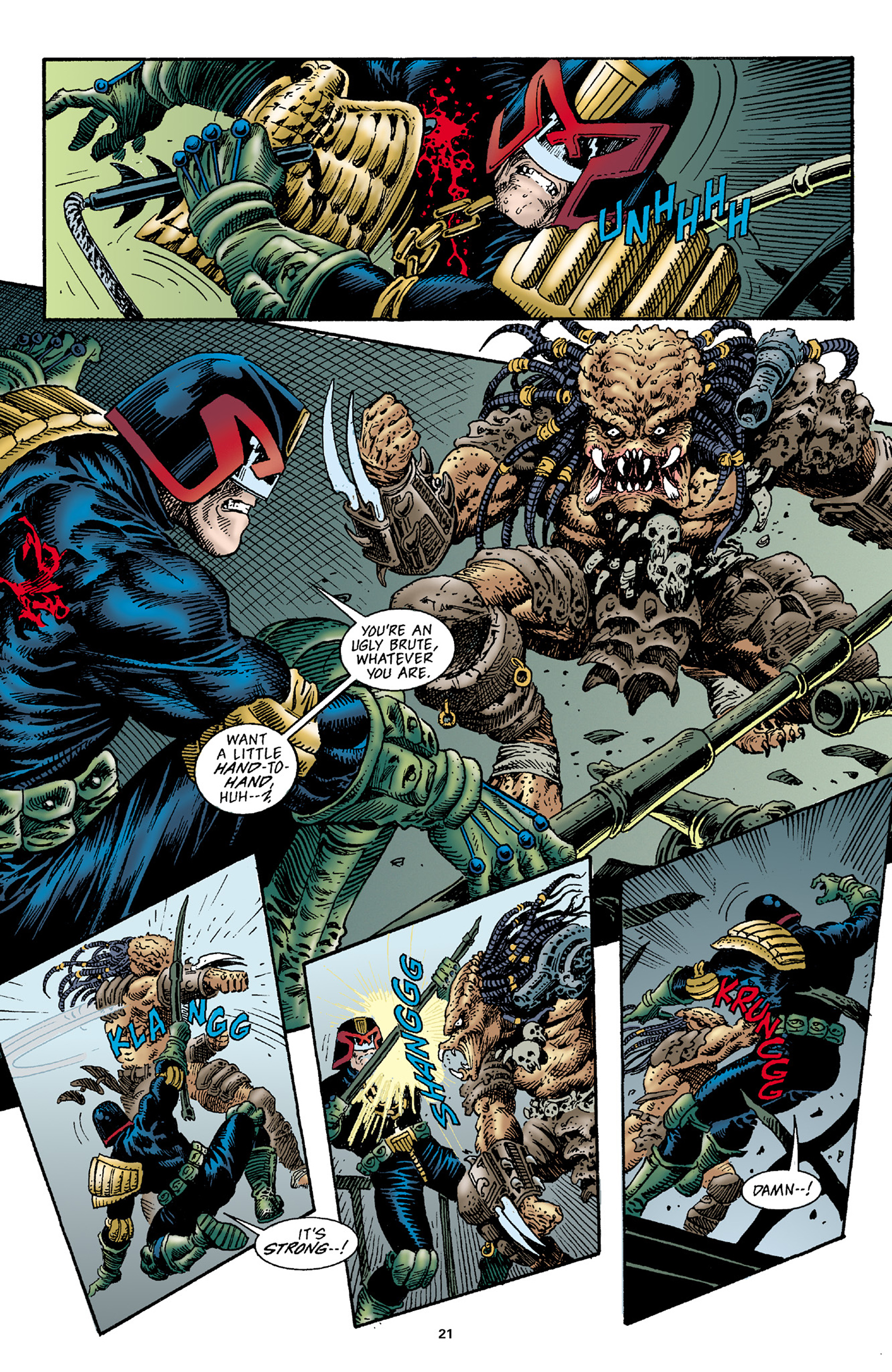 Read online Predator vs. Judge Dredd vs. Aliens: Incubus and Other Stories comic -  Issue # TPB (Part 1) - 21