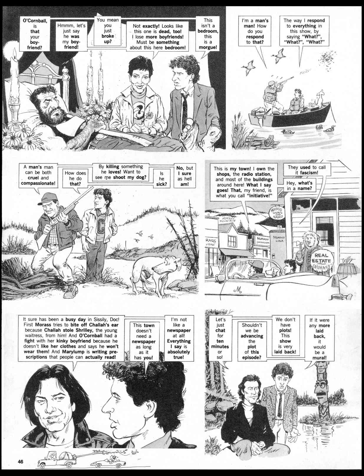 Read online MAD comic -  Issue #308 - 48