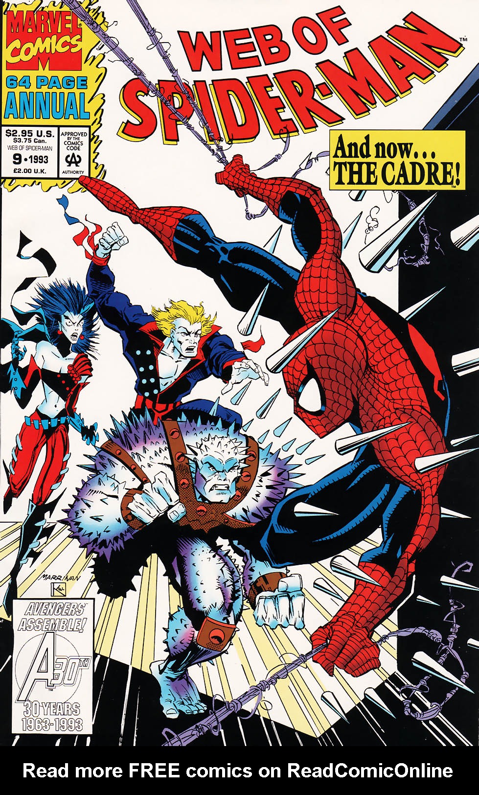 Read online Web of Spider-Man (1985) comic -  Issue # _Annual 9 - 1
