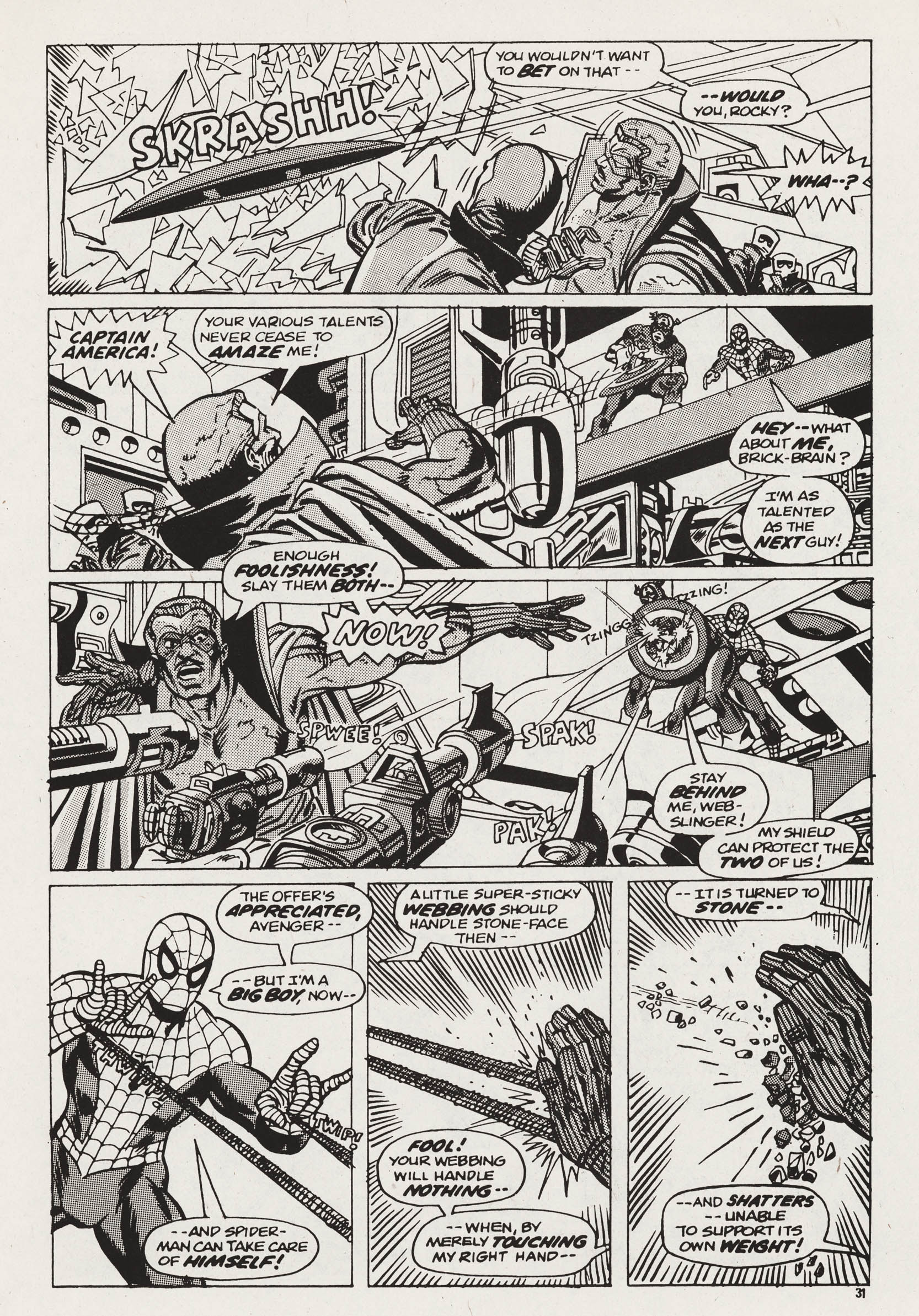 Read online Captain Britain (1976) comic -  Issue #38 - 31