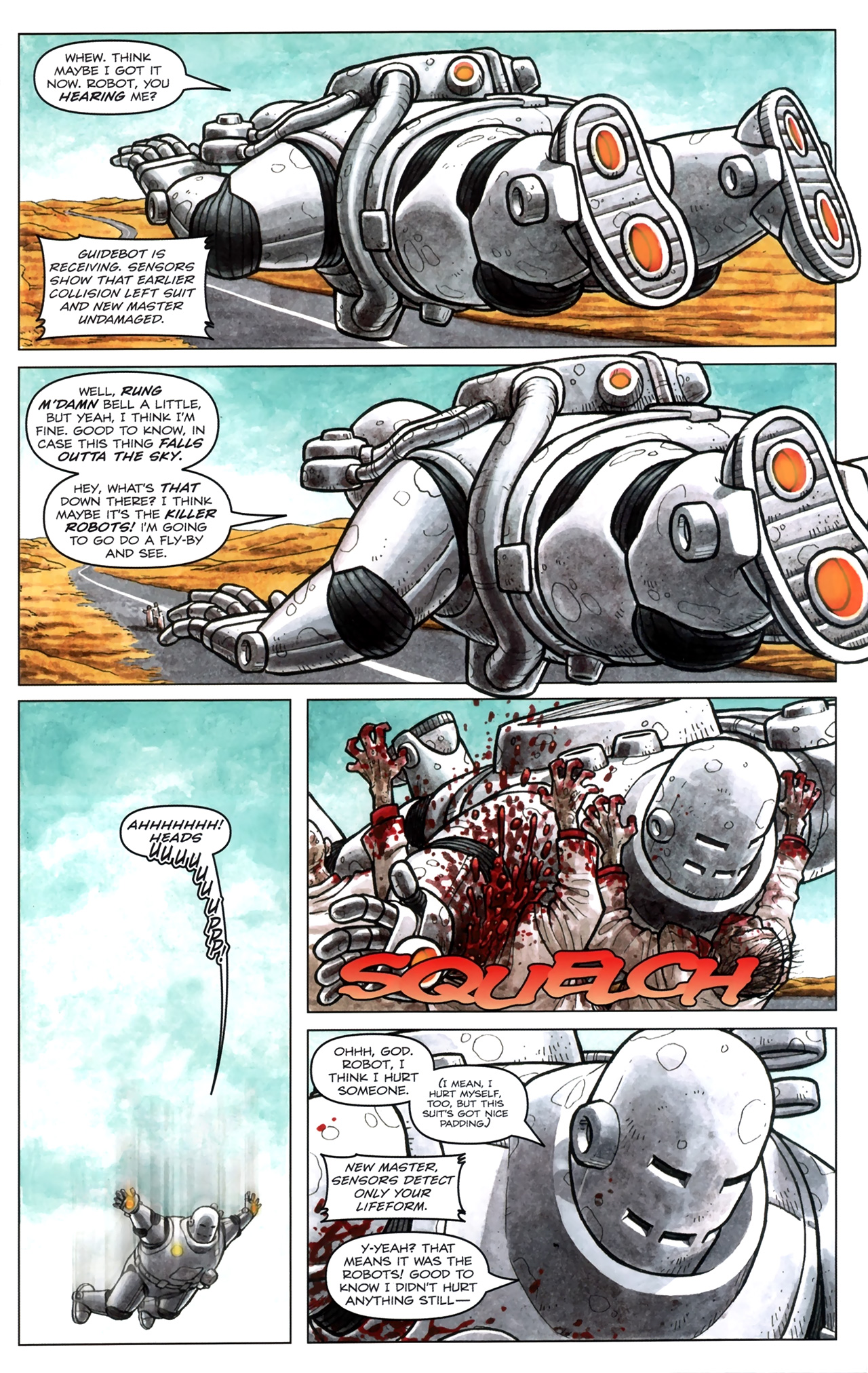 Read online Zombies vs. Robots Aventure comic -  Issue #2 - 13